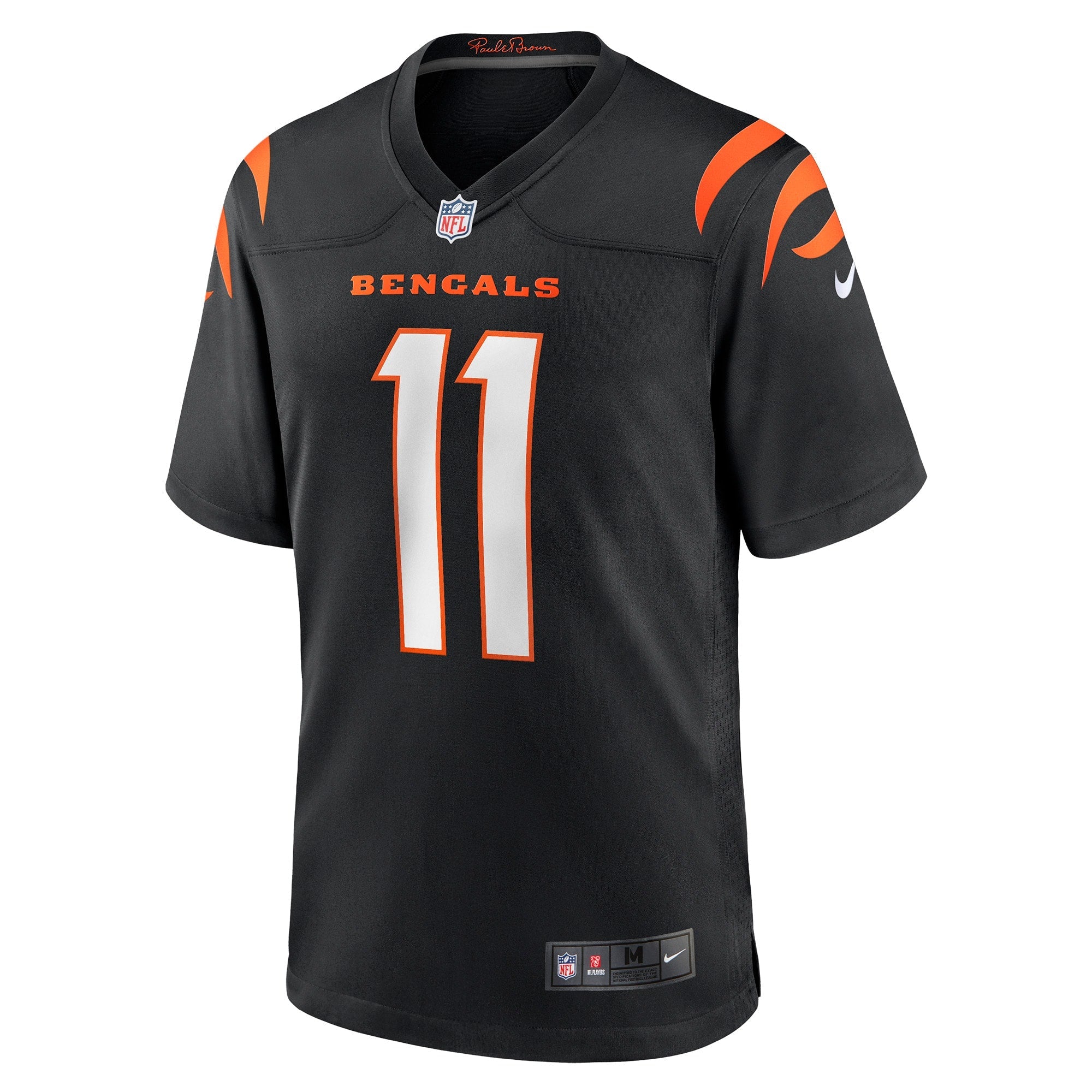 Men's Nike Trent Taylor Black Cincinnati Bengals Game Jersey