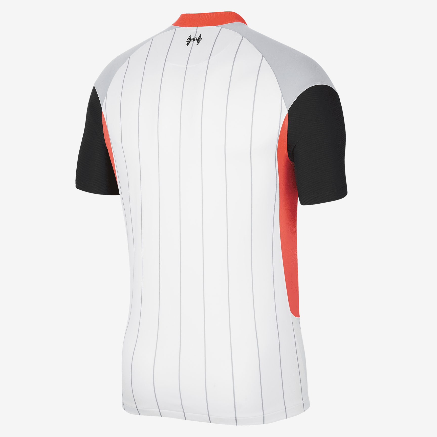Liverpool FC Stadium Air Max Men's Soccer Jersey - White/Laser Crimson/Wolf Grey/Black