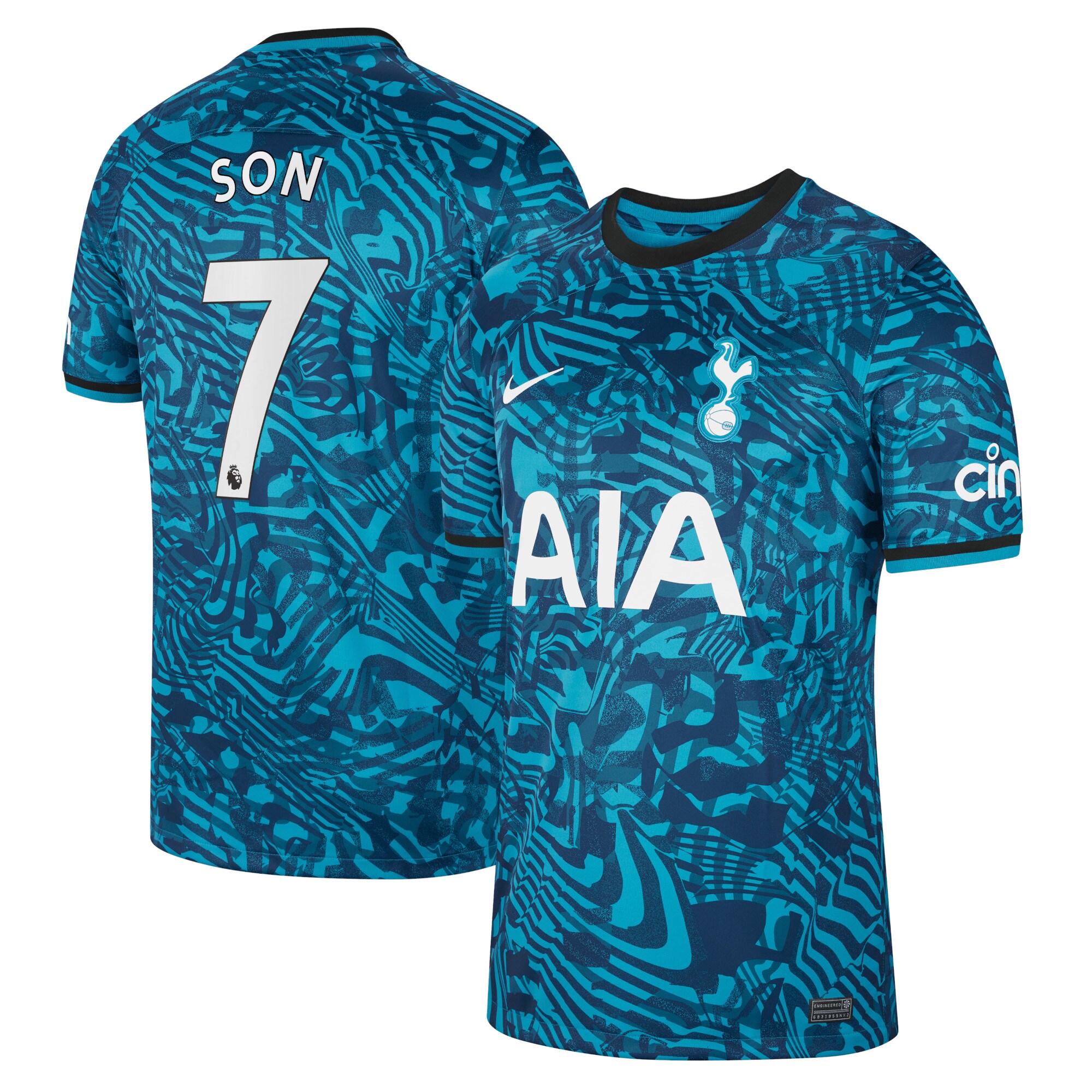 Son Heung-min Tottenham Hotspur Nike 2022/23 Third Replica Player Jersey - Blue