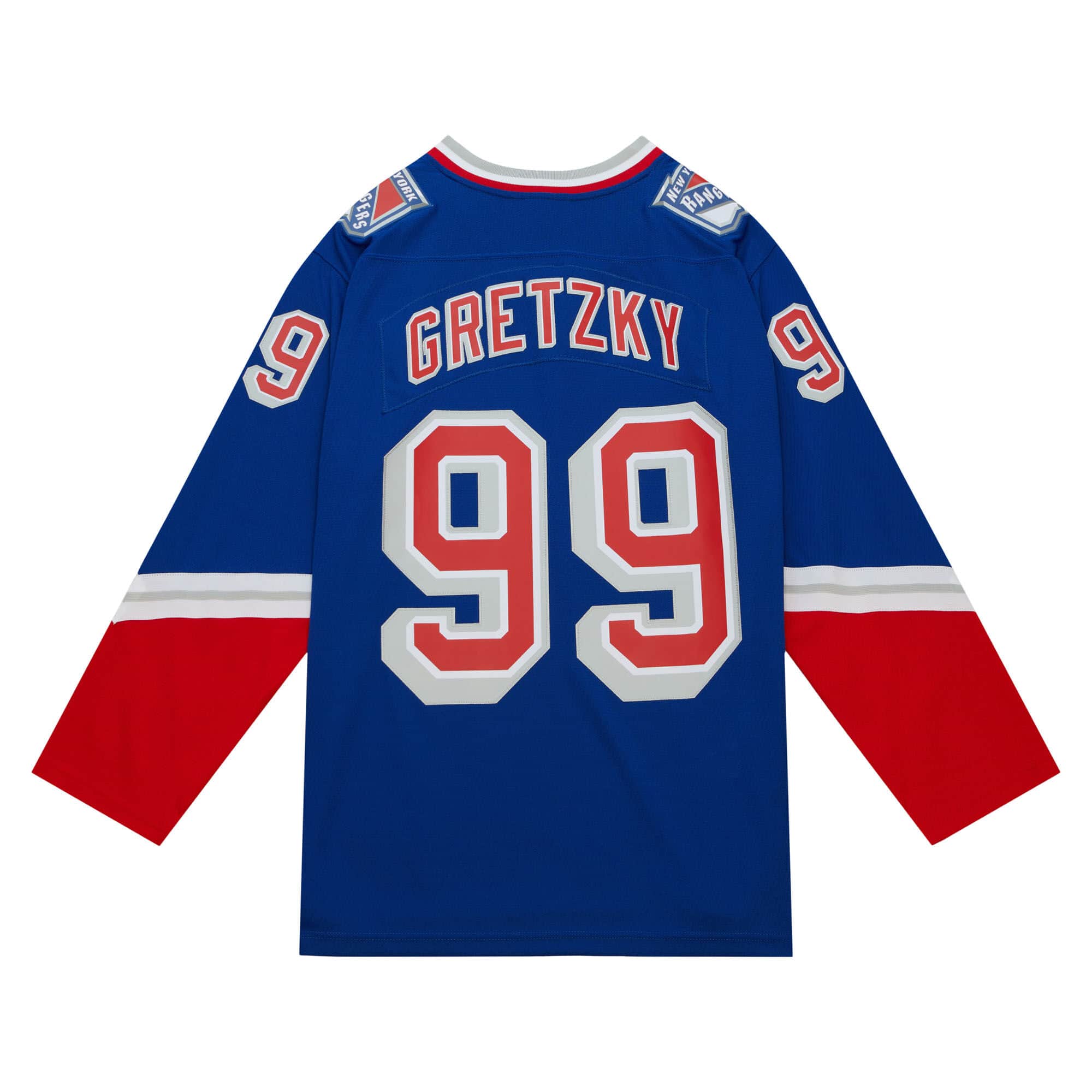Blue Line Wayne Gretzky New York Rangers 1996 Jersey