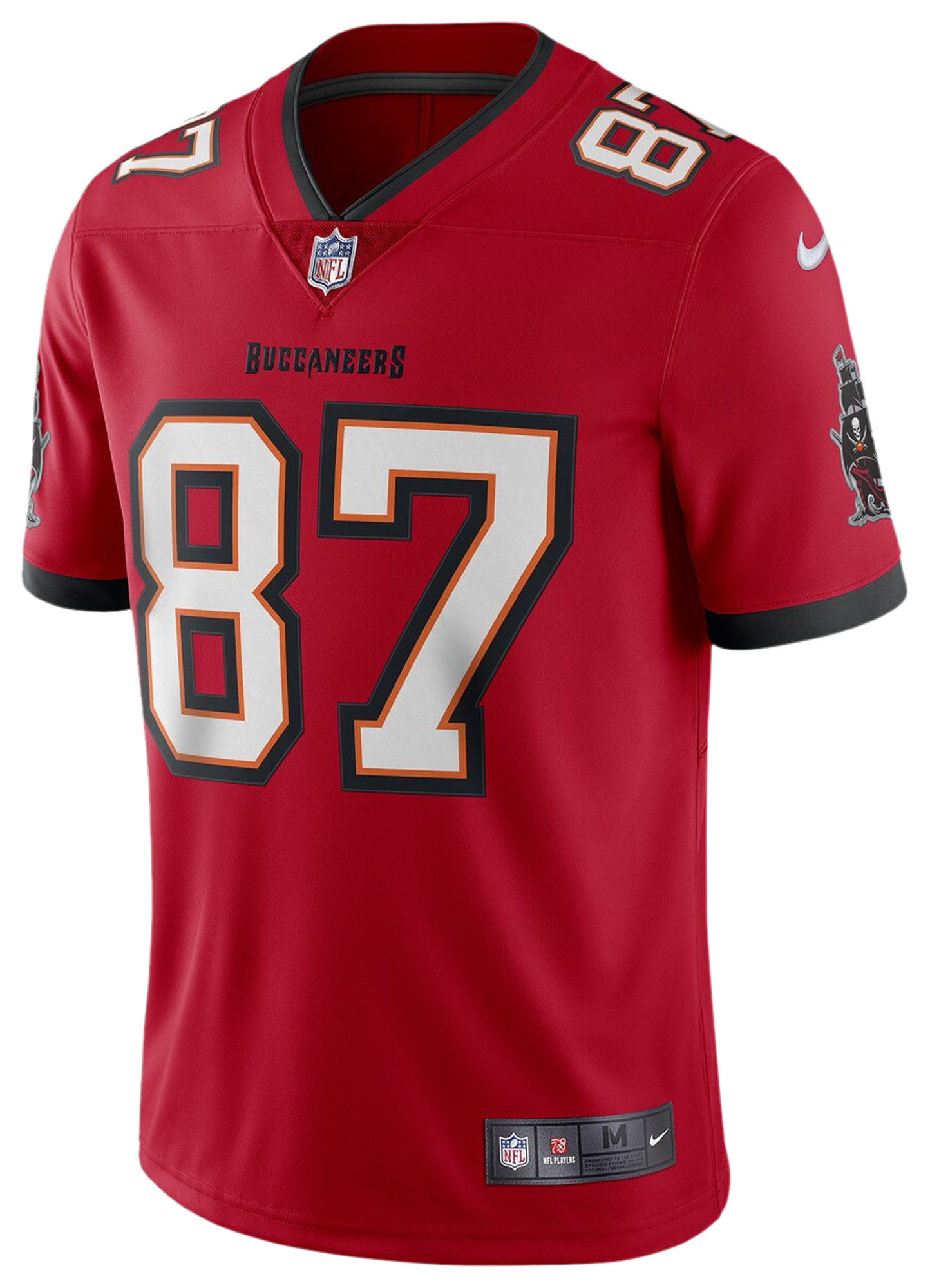 Men's Gronkowski Rob Nike Buccaneers Vapor Limited Jersey - Red