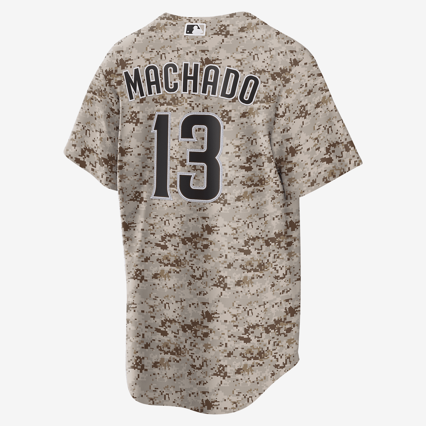 Manny Machado San Diego Padres USMC Men's Nike MLB Replica Jersey - Desert Camo