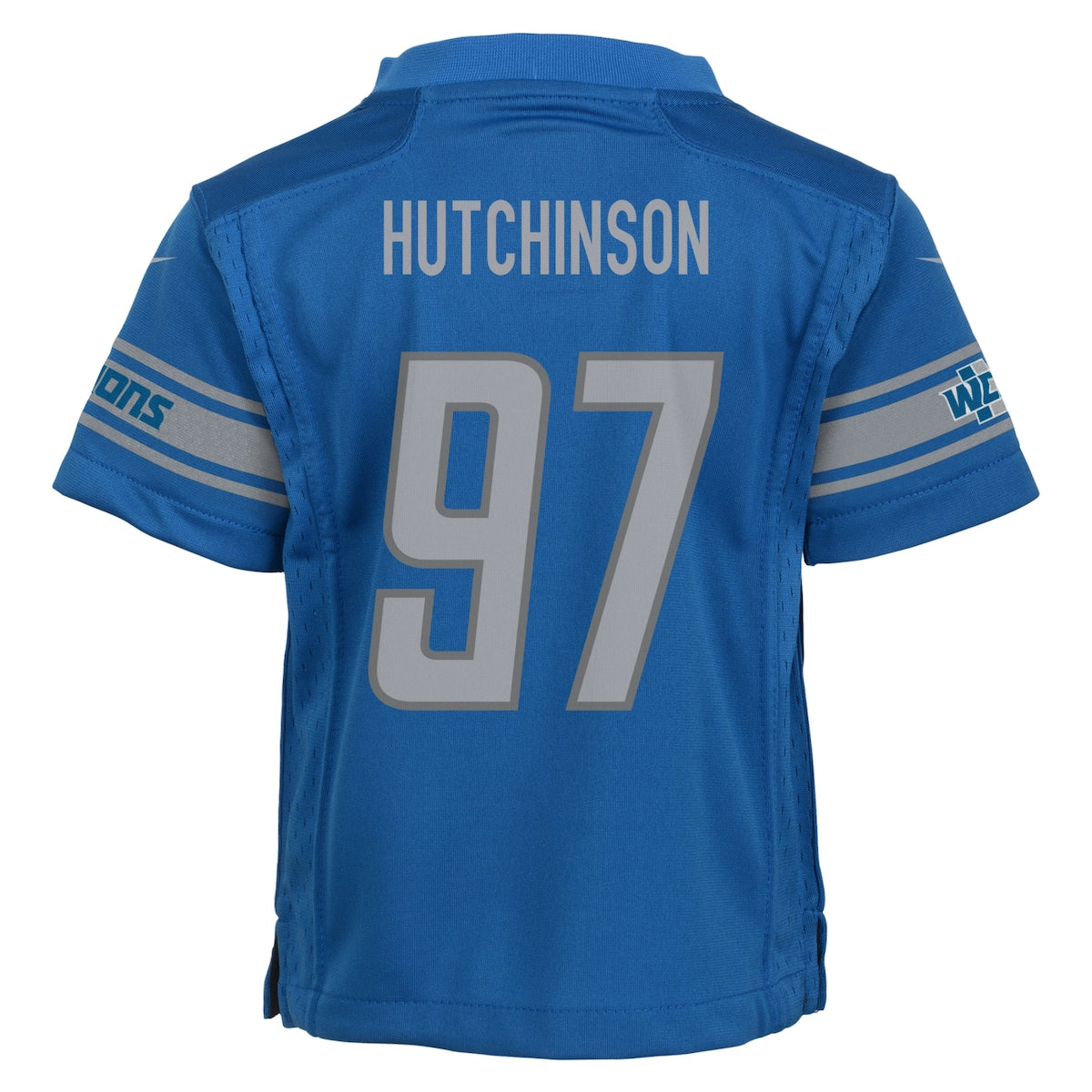 Youth Aidan Hutchinson Nike Lions Game Jersey - Blue