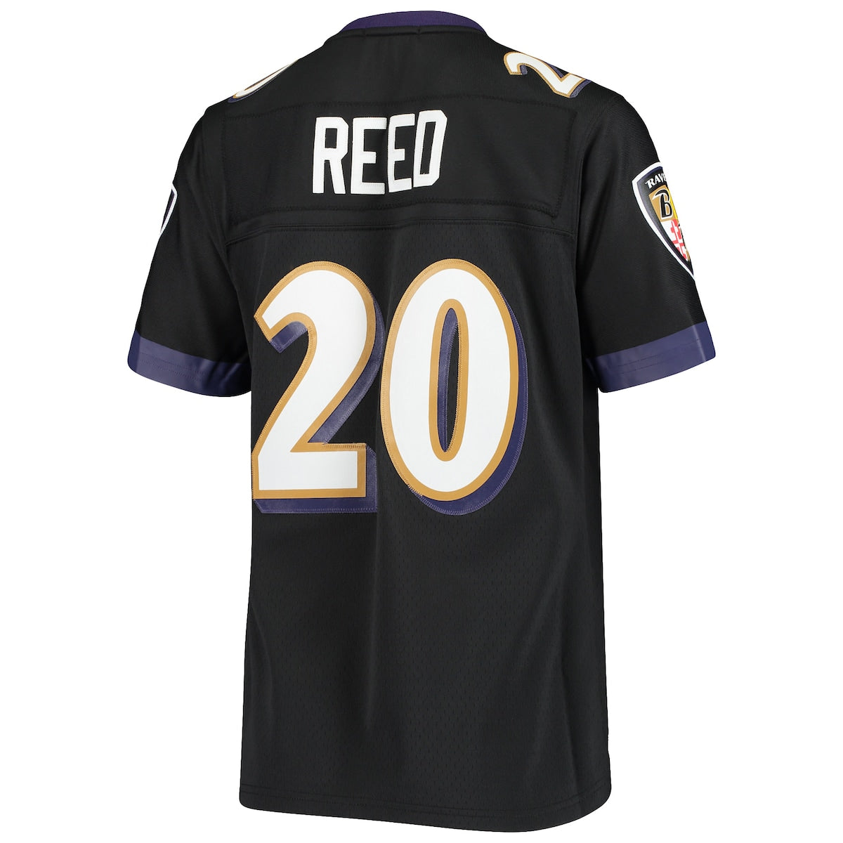 Women's Ed Reed Mitchell & Ness Ravens Legacy Replica Team Jersey - Black