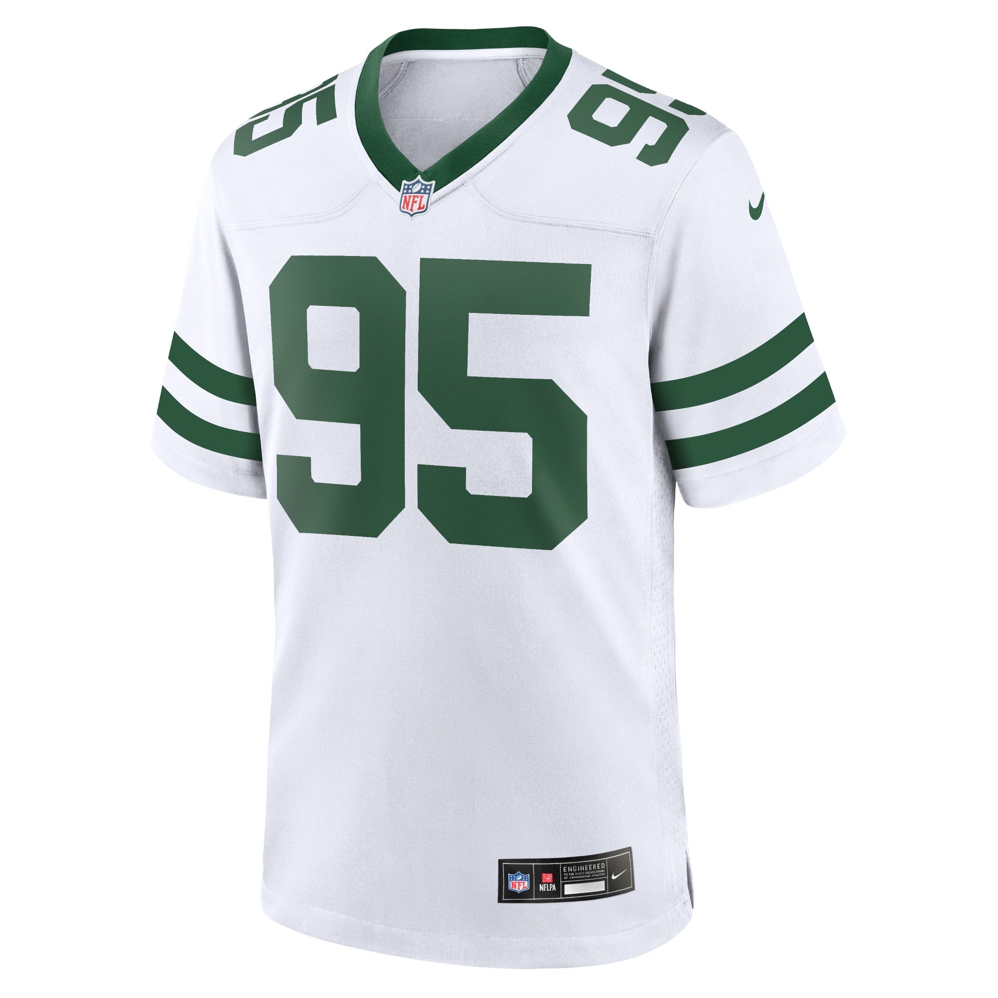 Men's Nike Quinnen Williams White New York Jets Legacy Player Game Jersey