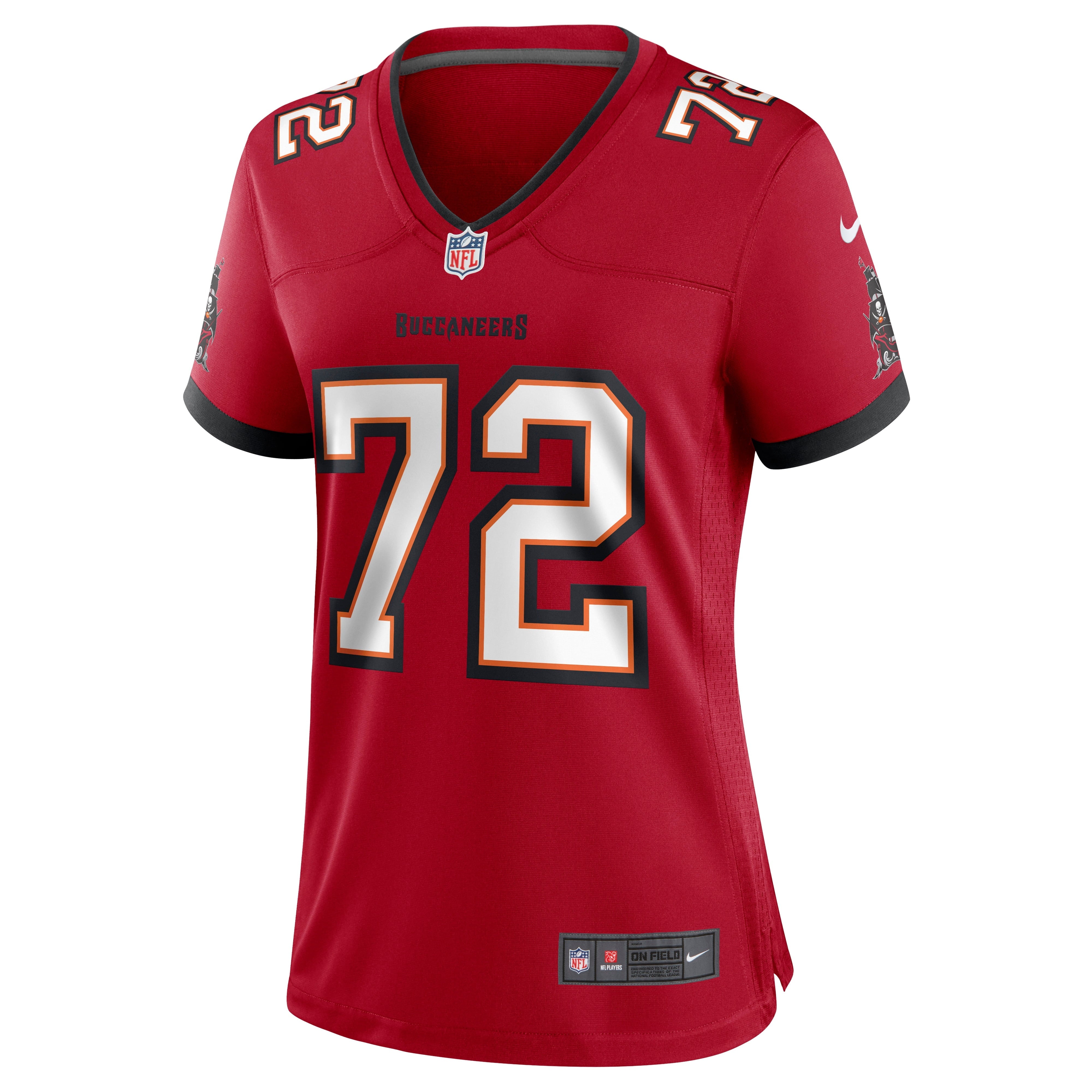 Women's Nike Josh Wells Red Tampa Bay Buccaneers Game Jersey