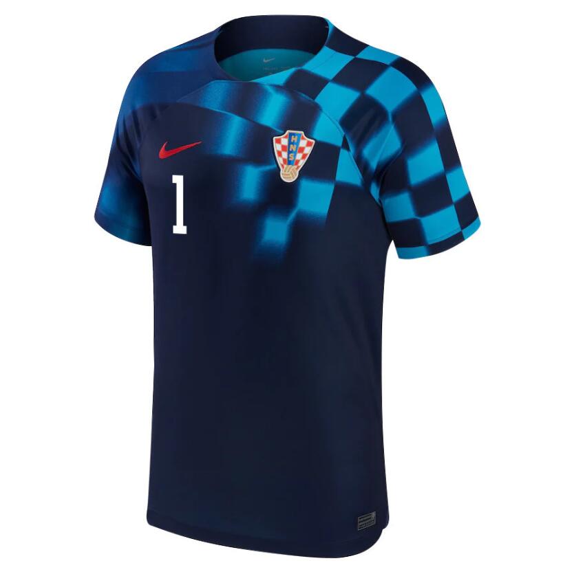Croatia Dominik Livakovic Away Jersey 2022 World Cup Kit