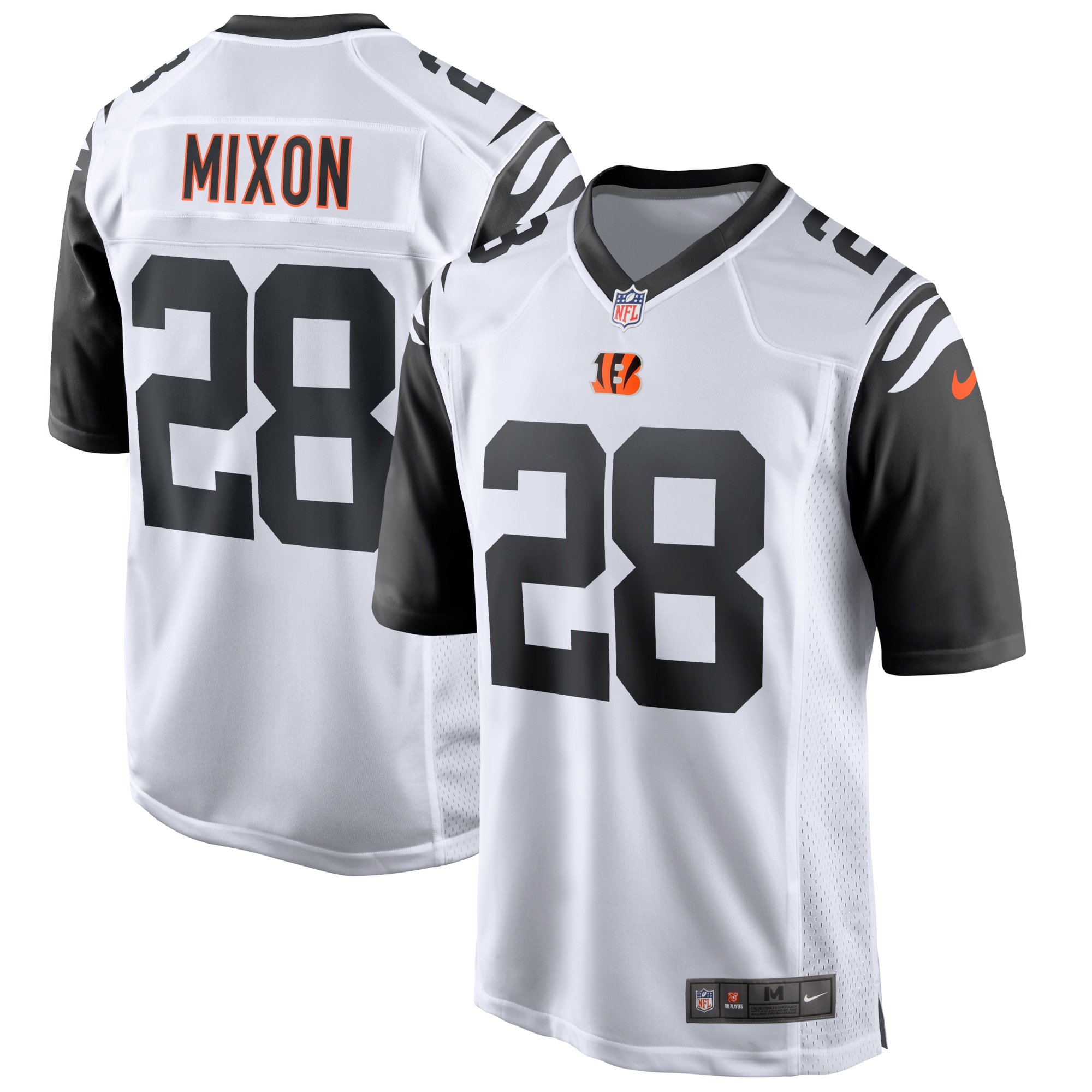 Joe Mixon Cincinnati Bengals Nike Alternate Game Jersey - White