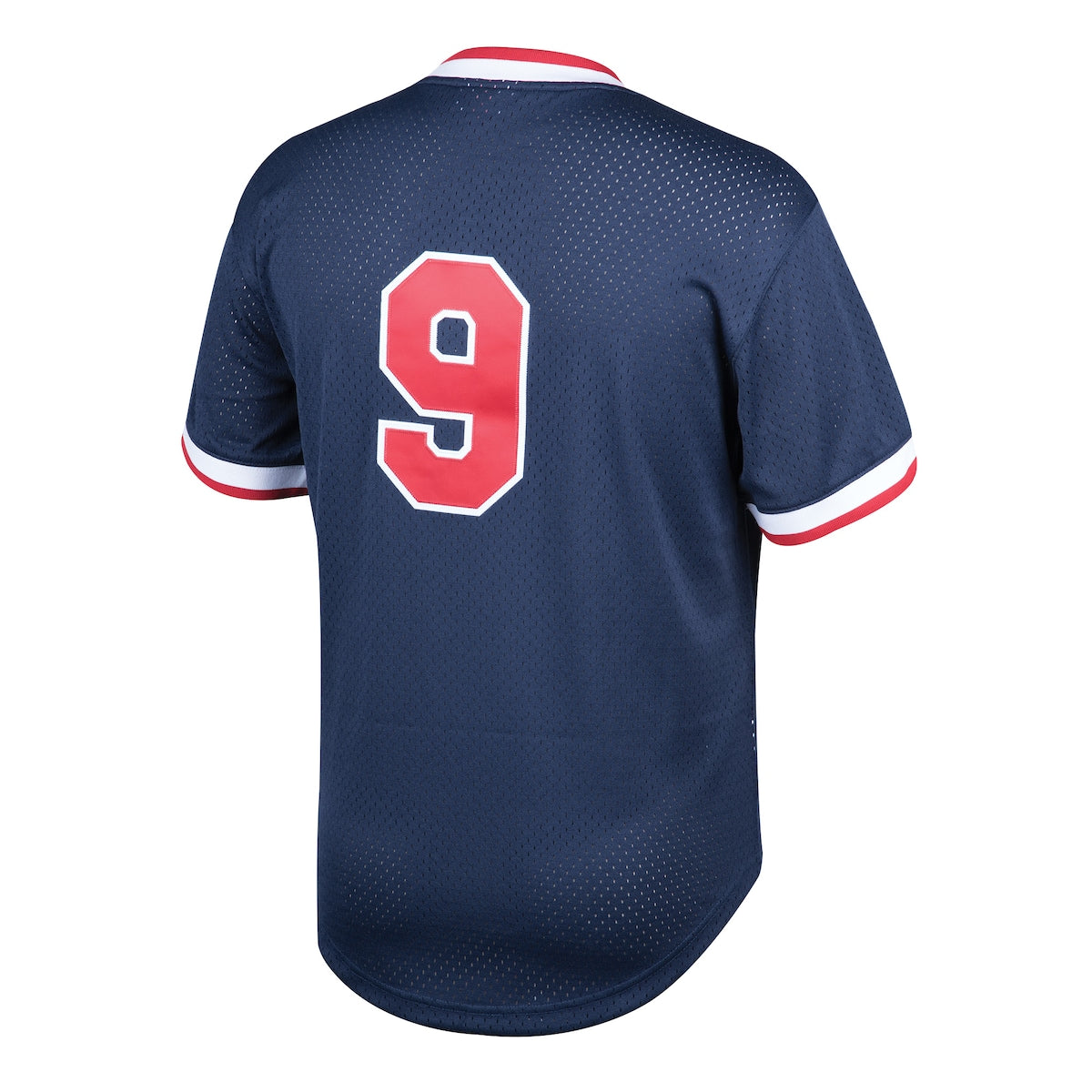 Boys' Grade School Ted Williams Mitchell & Ness Red Sox Cooperstown Mesh Batting Practice Jersey - Navy