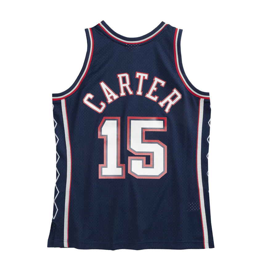 Men's Vince Carter New Jersey Nets Navy 2006-07 Swingman Replica Jersey