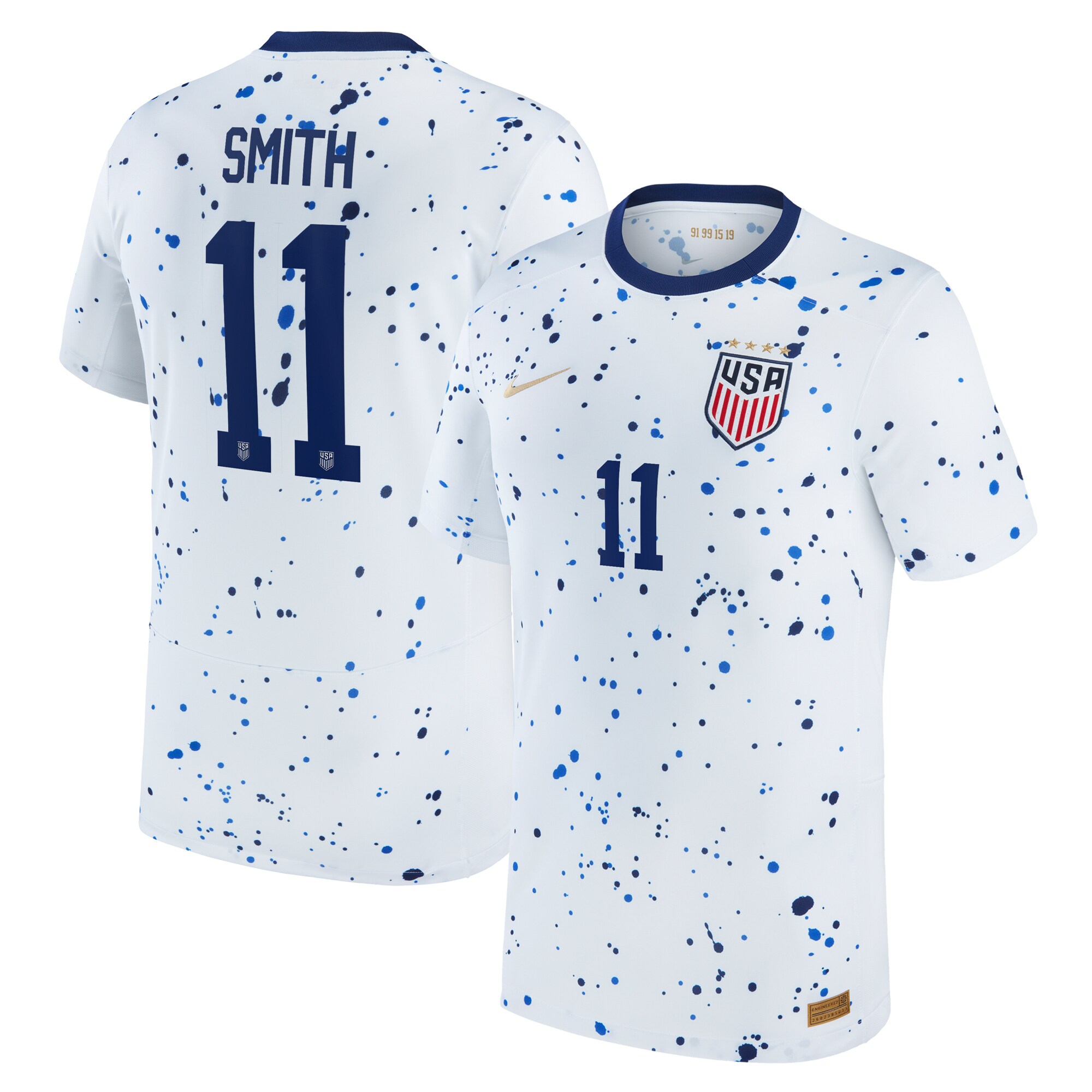 Sophia Smith USWNT Nike 2023 Home Replica Jersey - White