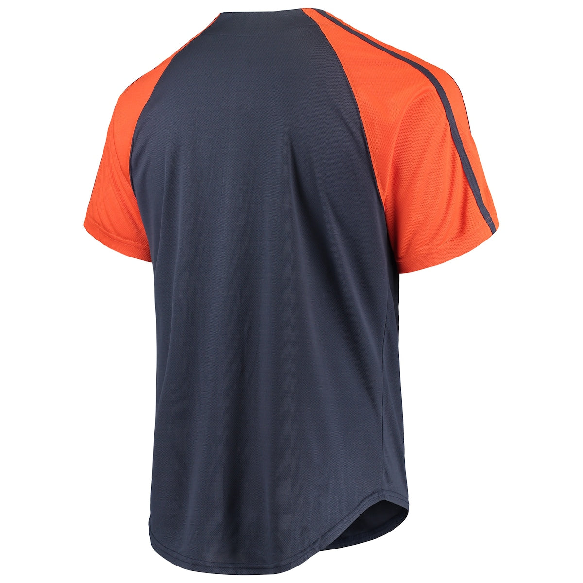 Men's  Stitches Tigers Button-Down Raglan Replica Jersey - Navy