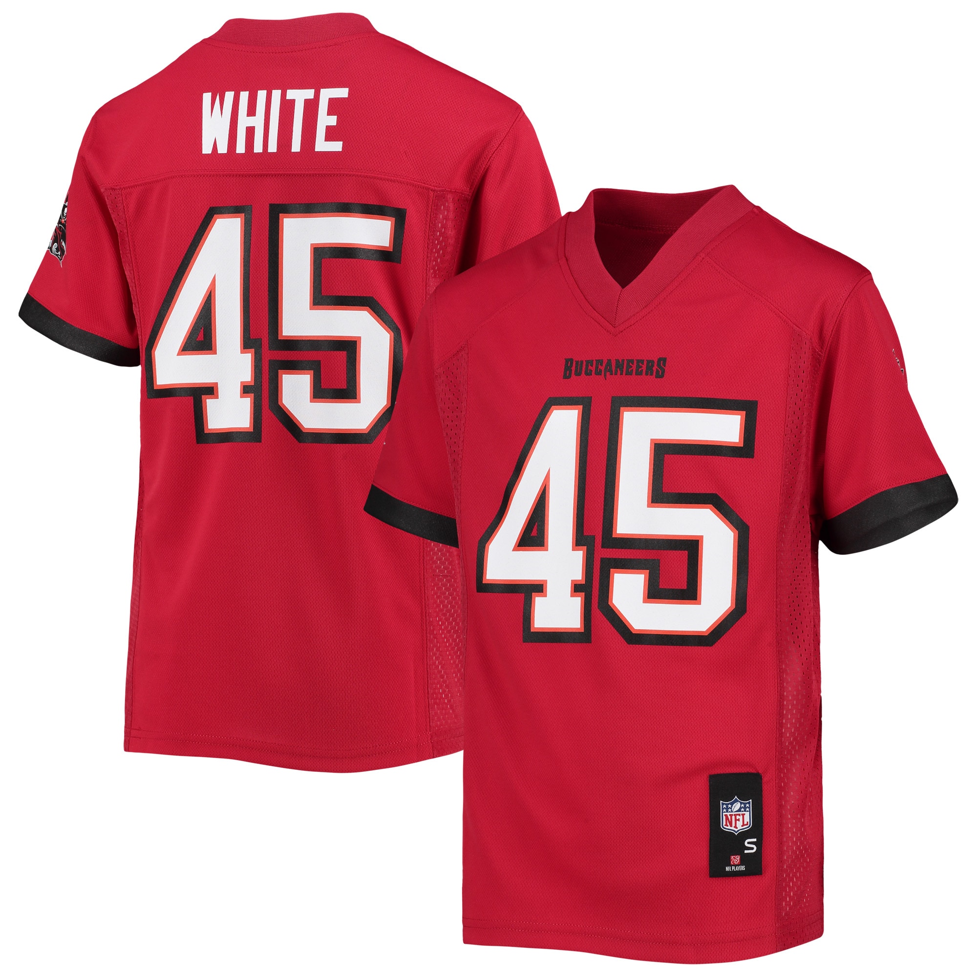 Devin White Tampa Bay Buccaneers Youth Replica Player Jersey - Red