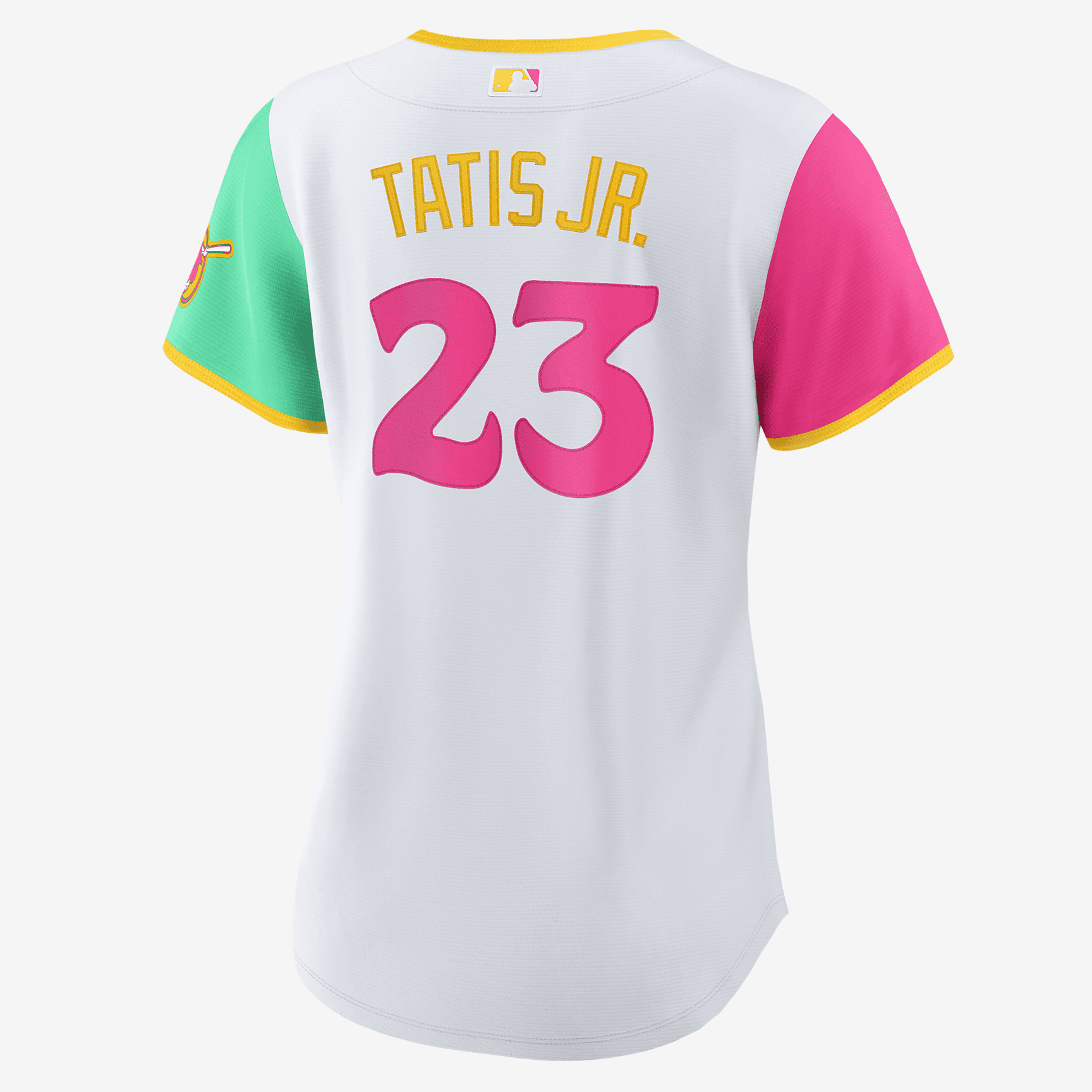 MLB San Diego Padres City Connect (Fernando Tatis Jr.) Women's Replica Baseball Jersey - White