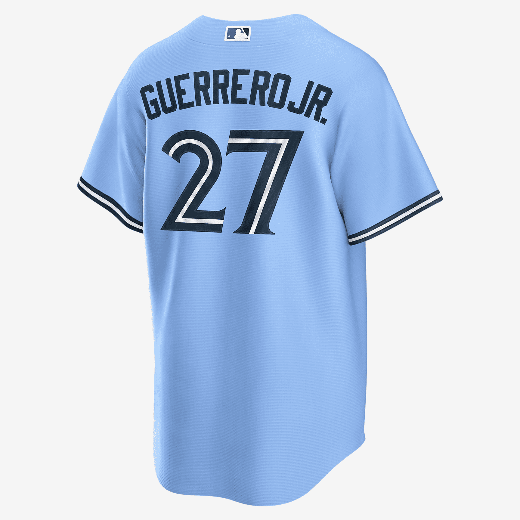 MLB Toronto Blue Jays (Vladimir Guerrero Jr.) Men's Replica Baseball Jersey - Powder Blue