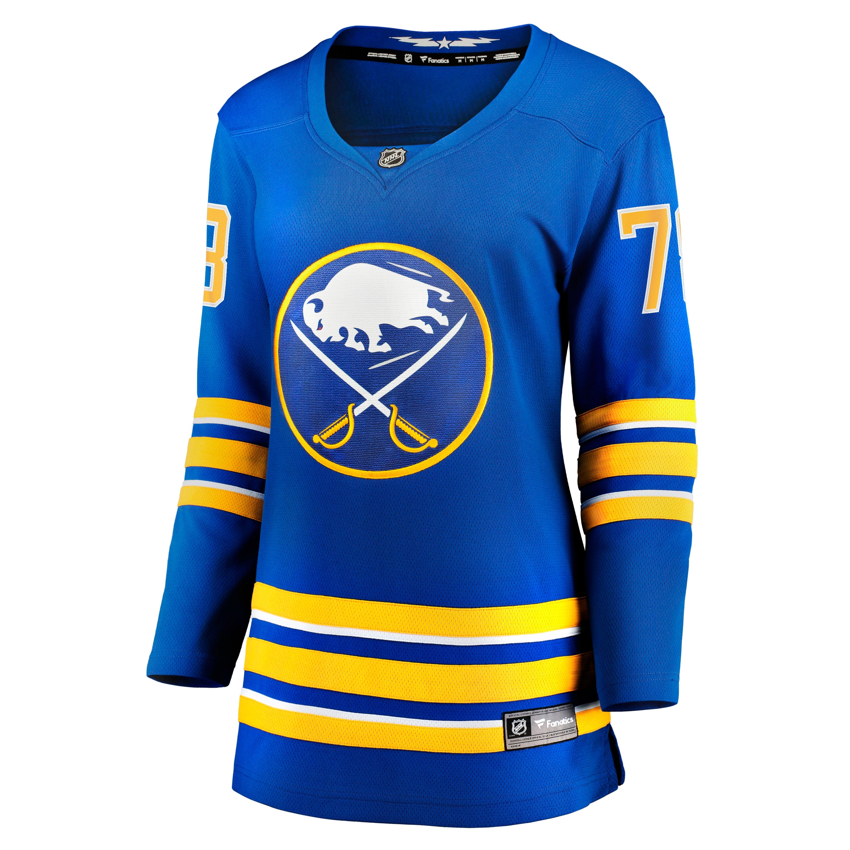 Women's Fanatics Branded Jacob Bryson Royal Buffalo Sabres Home Breakaway Player Jersey
