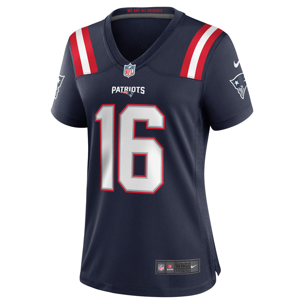Women's New England Patriots Jakobi Meyers Game Jersey Navy