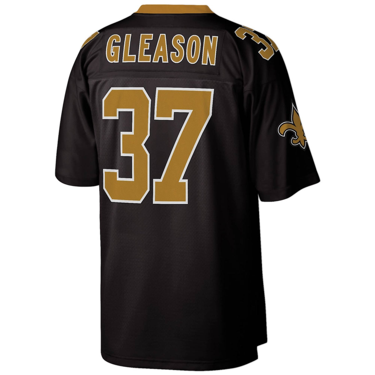 Men's Steve Gleason Mitchell & Ness Saints Legacy Replica Jersey - Black