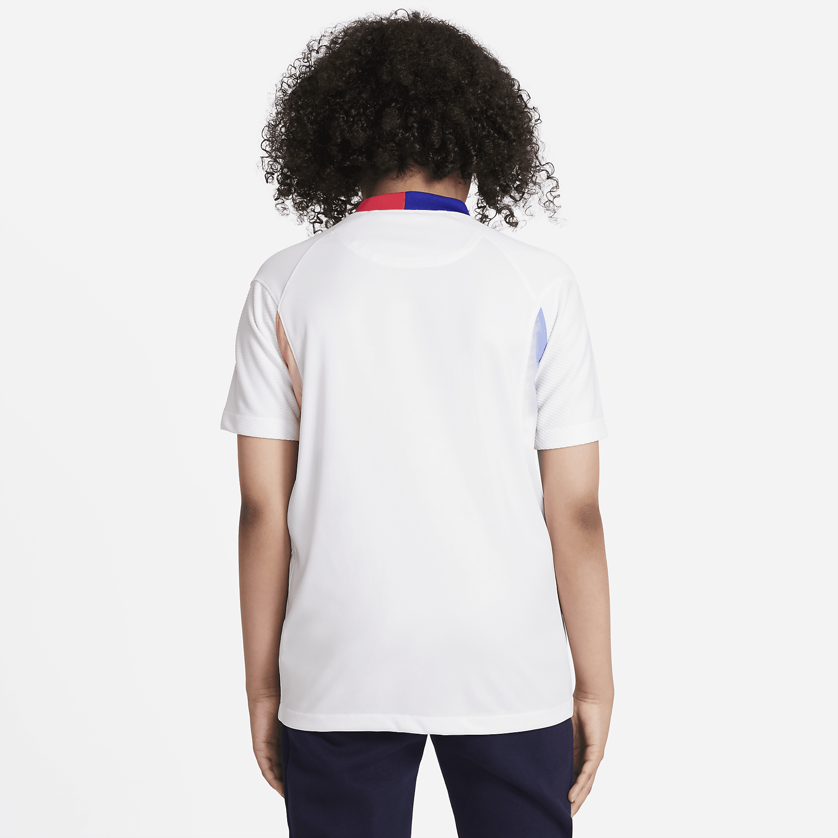 Chelsea FC Stadium Air Max Big Kids' Soccer Jersey - White/Concord