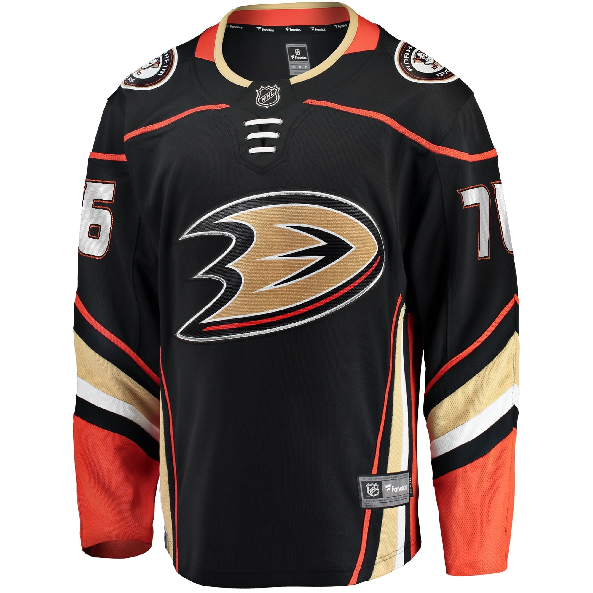 Men's Fanatics Branded Josh Mahura Black Anaheim Ducks Home Breakaway Player Jersey