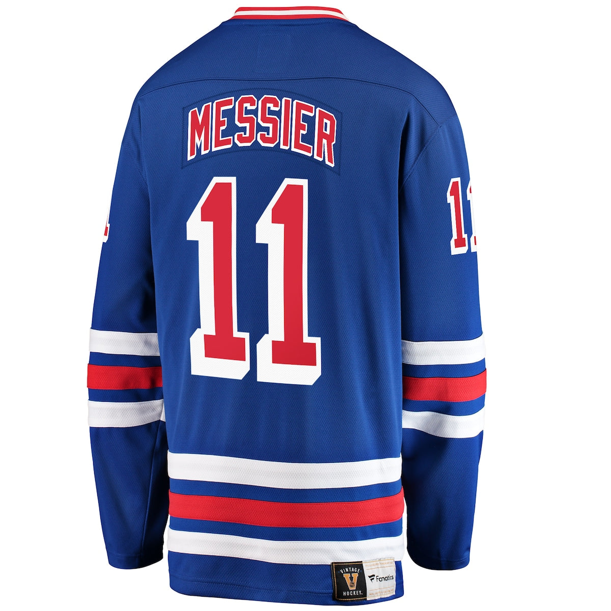 Men's Mark Messier Fanatics Rangers Premier Breakaway Retired Jersey - Blue