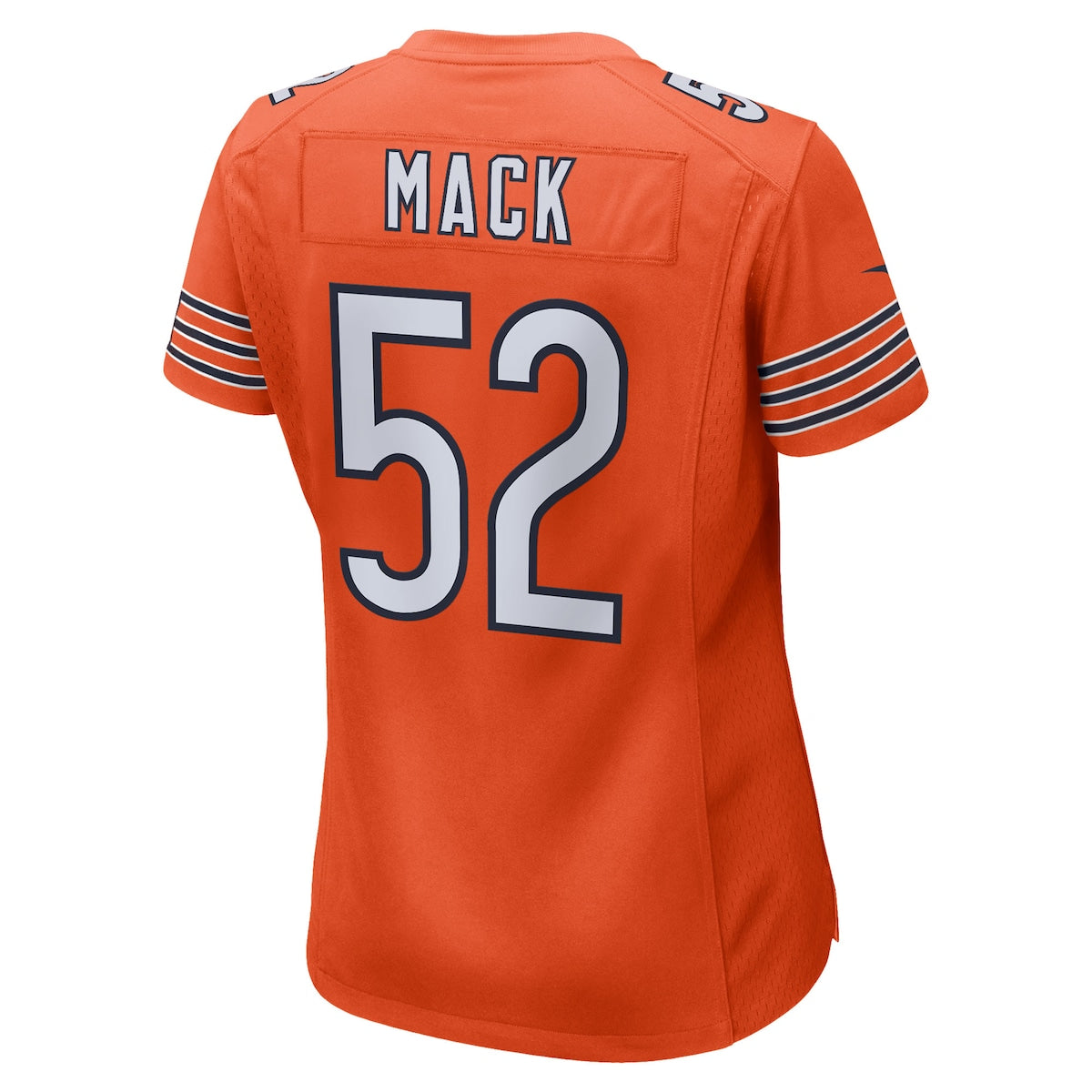 Women's Khalil Mack Nike Bears Throwback Game Jersey - Orange