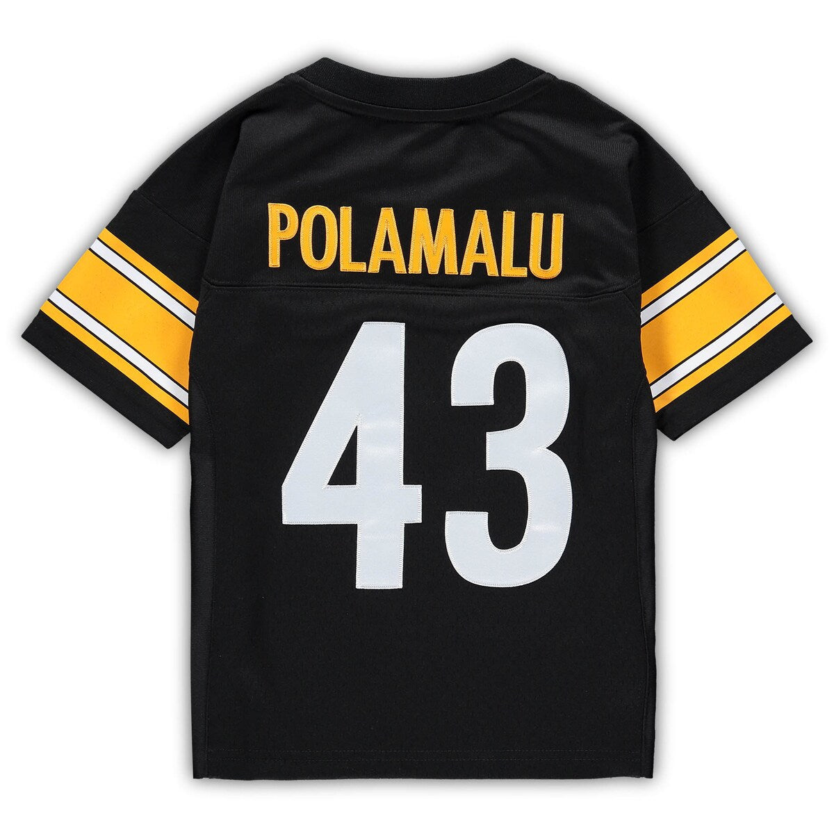 Youth Troy Polamalu Mitchell & Ness Steelers 2005 Retired Legacy Jersey - Black