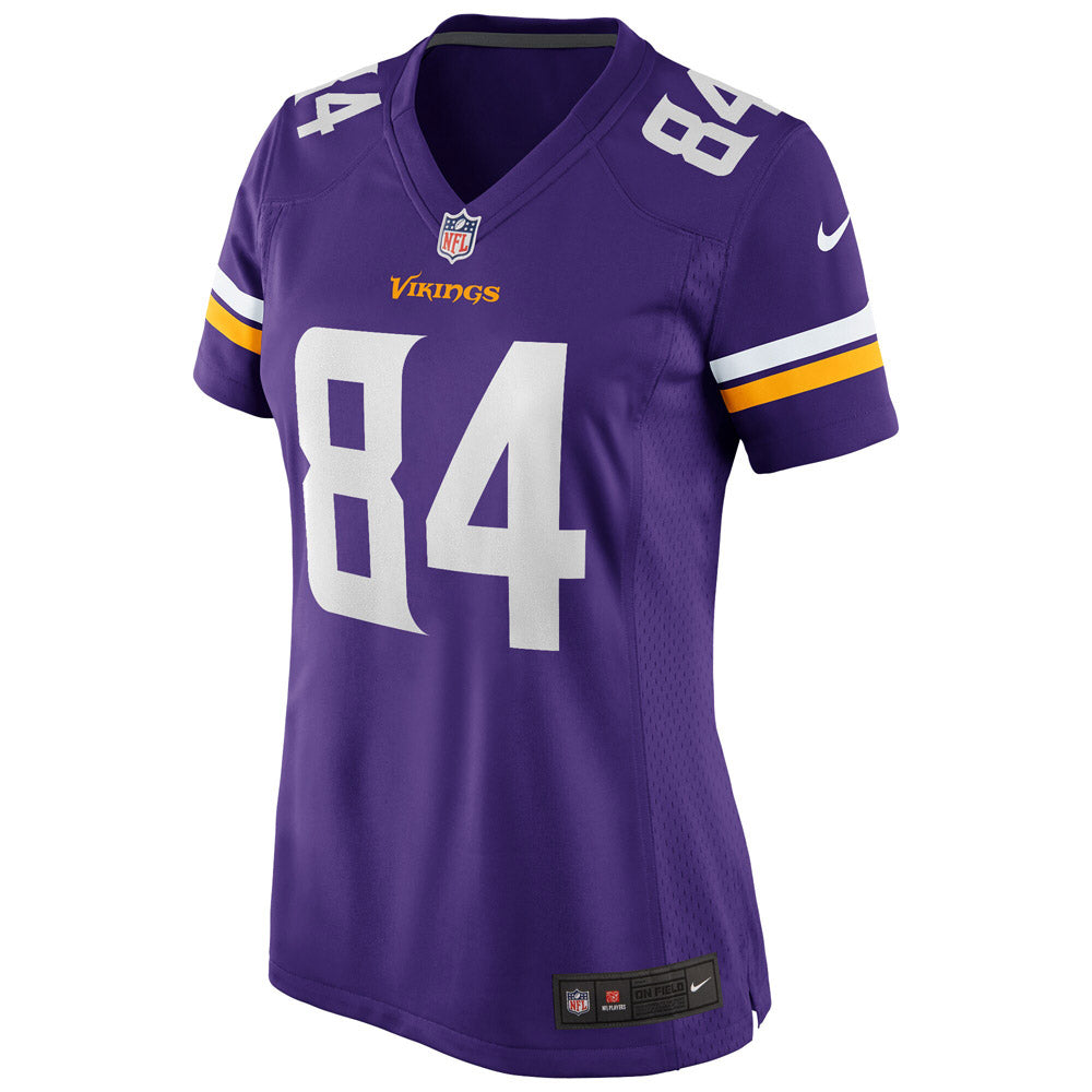 Women's Minnesota Vikings Randy Moss Game Retired Player Jersey Purple