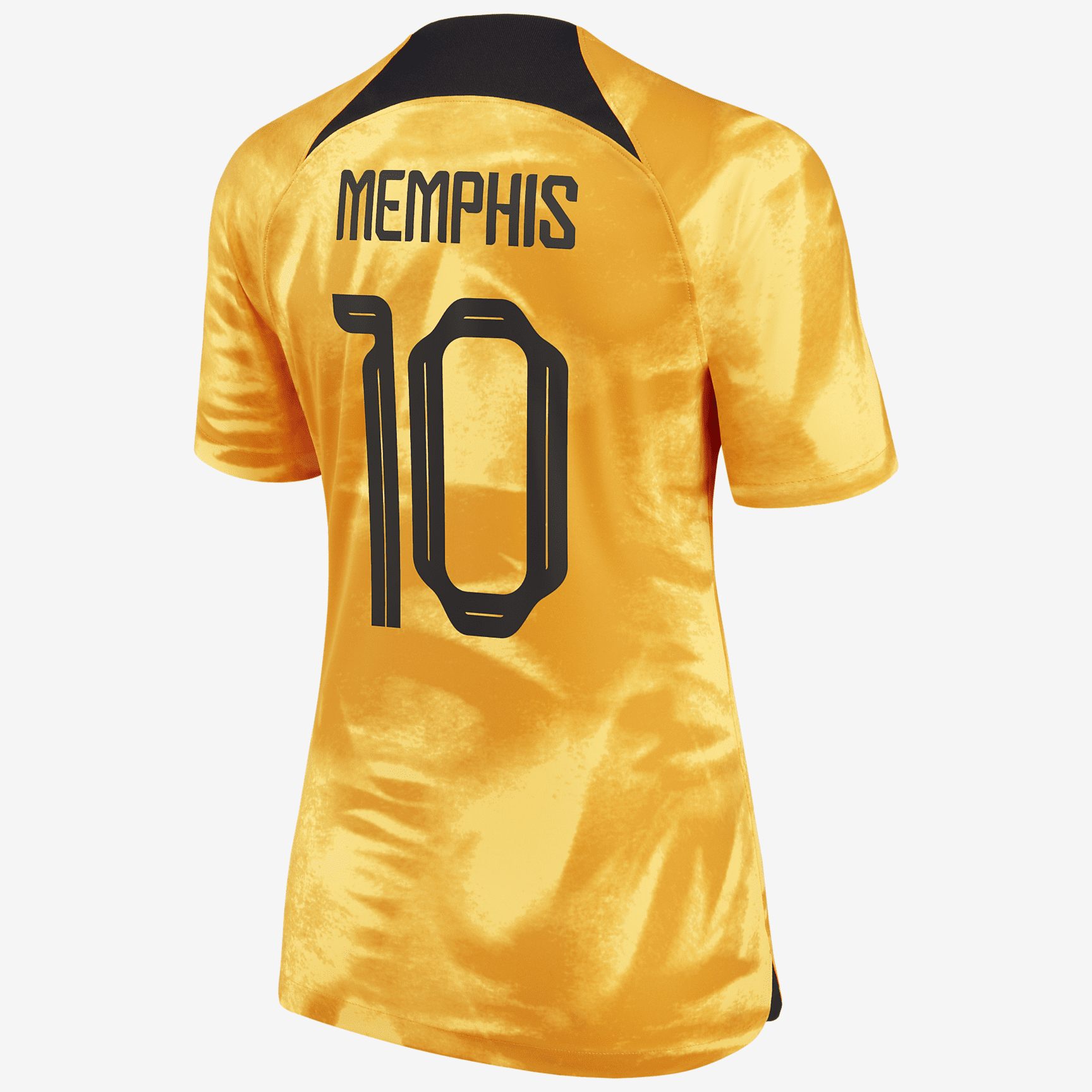Netherlands National Team 2022/23 Stadium Home (Memphis Depay) Women's Nike Dri-FIT Soccer Jersey - Orange