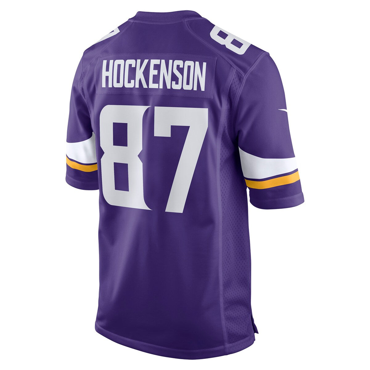 Men's T.J. Hockenson Nike Vikings Classic Game Jersey - Purple