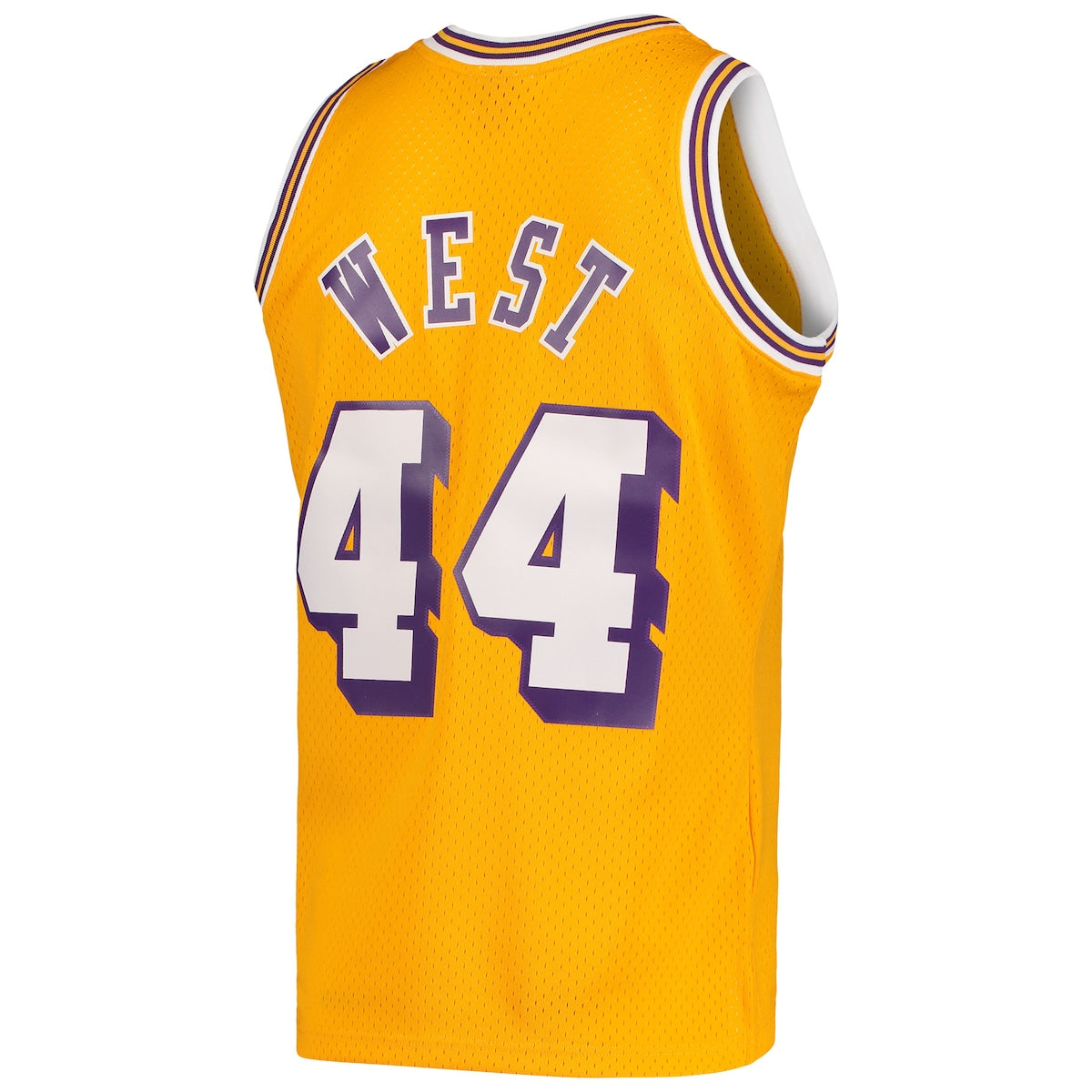 Men's Jerry West Mitchell & Ness Lakers '71 Swingman Jersey - Gold