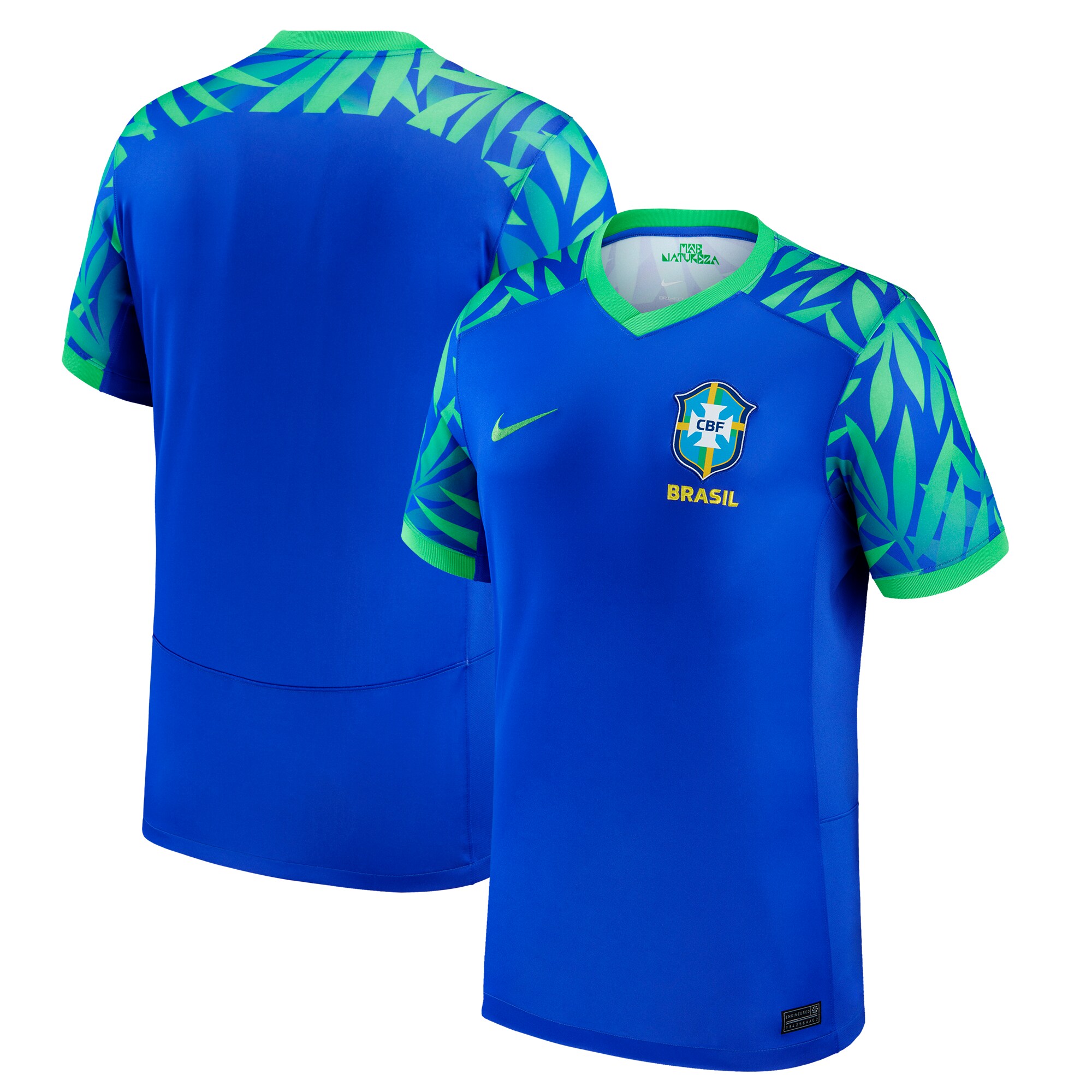 Brazil Women's National Team Nike Youth 2023 Away Stadium Replica Jersey - Blue
