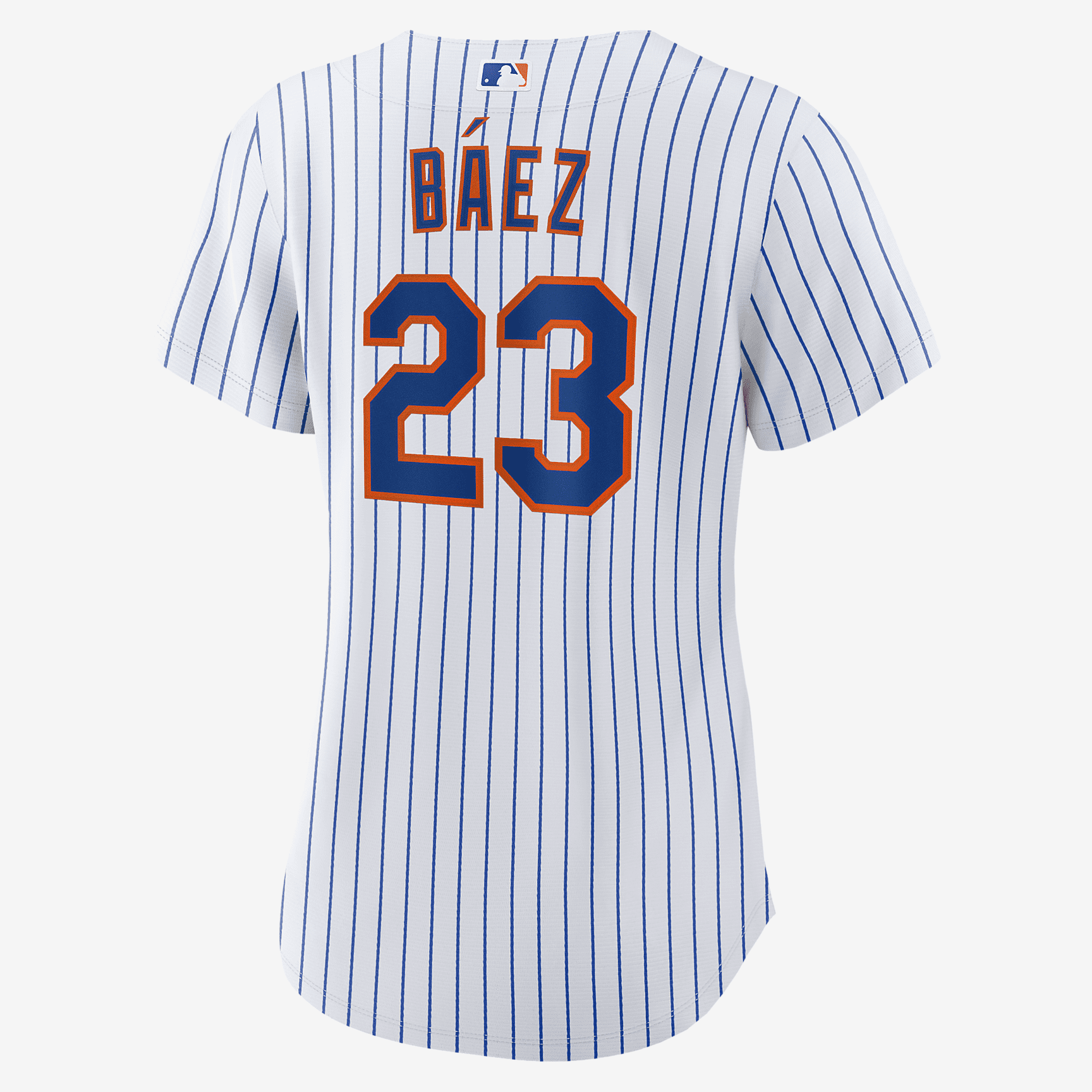 MLB New York Mets (Javier Baez) Women's Replica Baseball Jersey - White