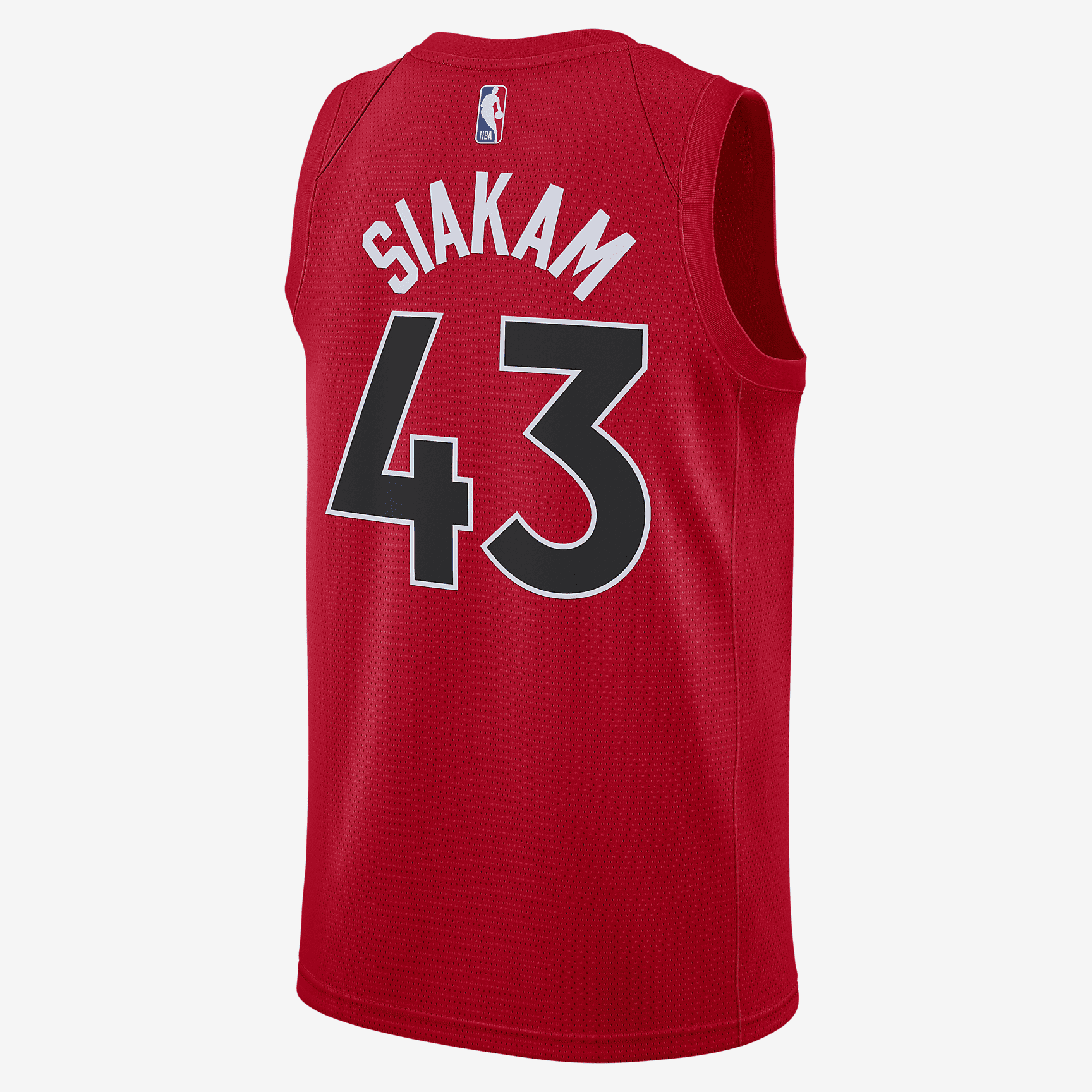 Raptors Icon Edition 2020 Nike NBA Swingman Jersey - University Red