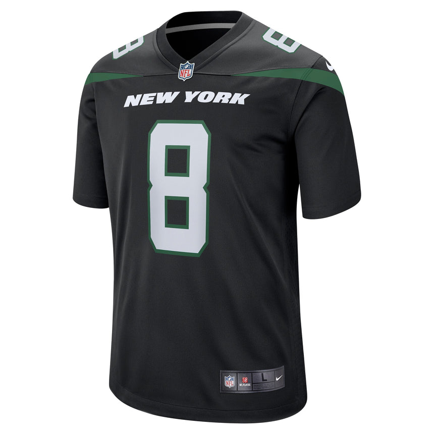 Youth Aaron Rodgers New York Jets Black Game Replica Jersey