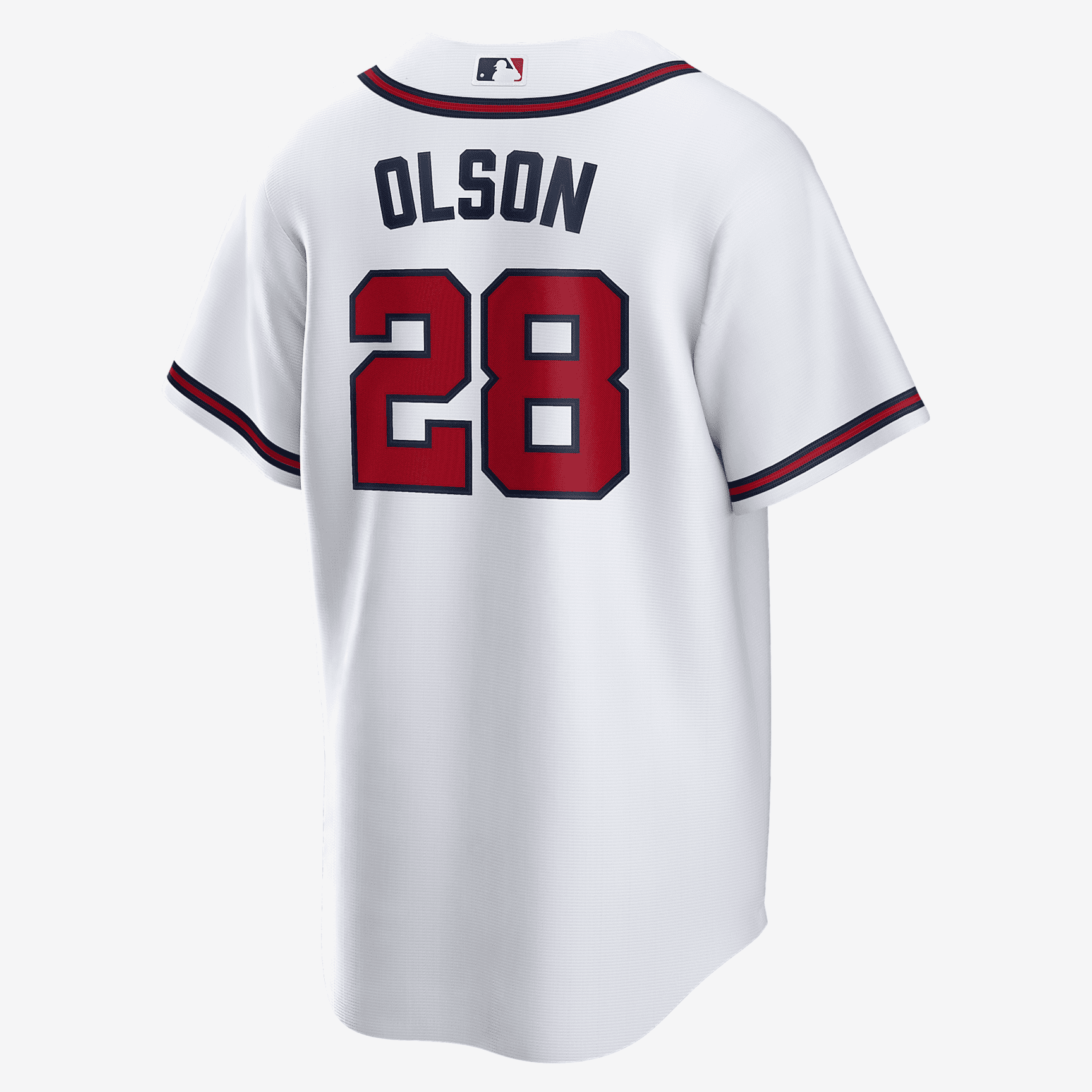 MLB Atlanta Braves (Matt Olson) Men's Replica Baseball Jersey - Red
