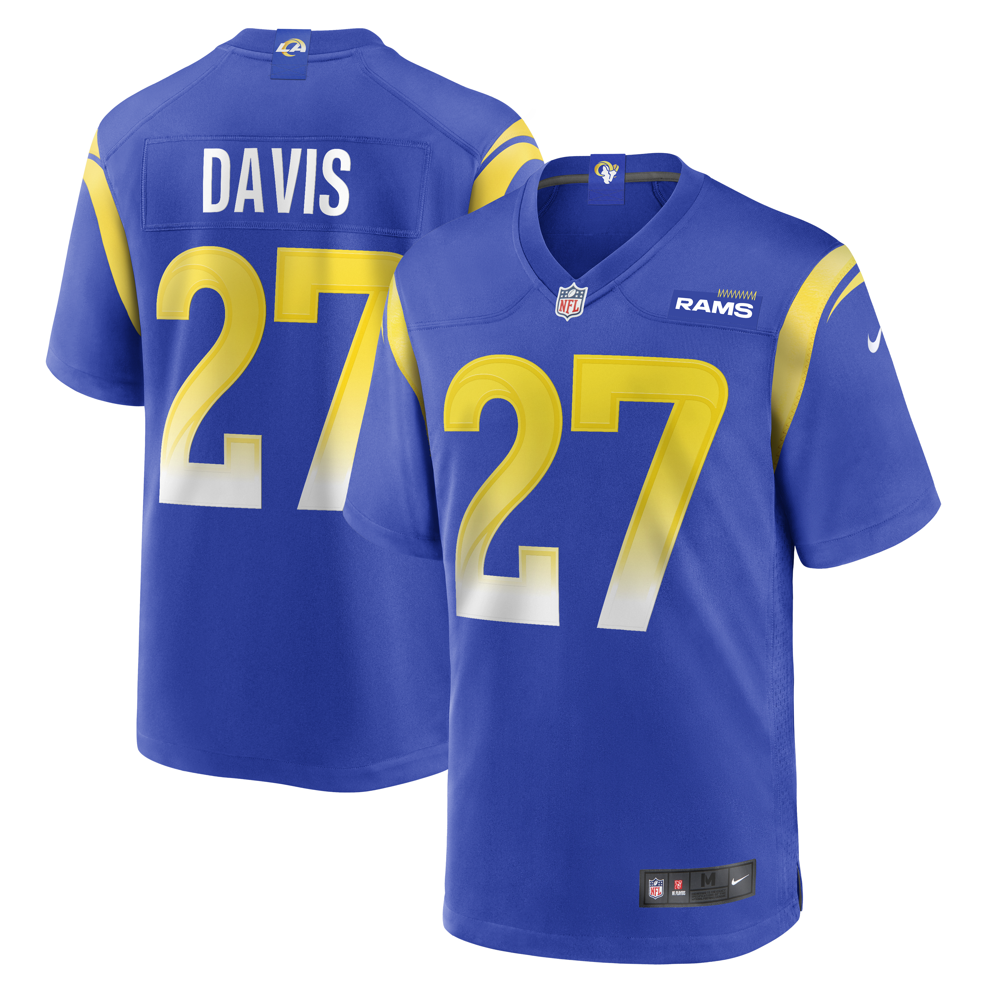 Timarcus Davis Los Angeles Rams Nike  Game Jersey - Royal