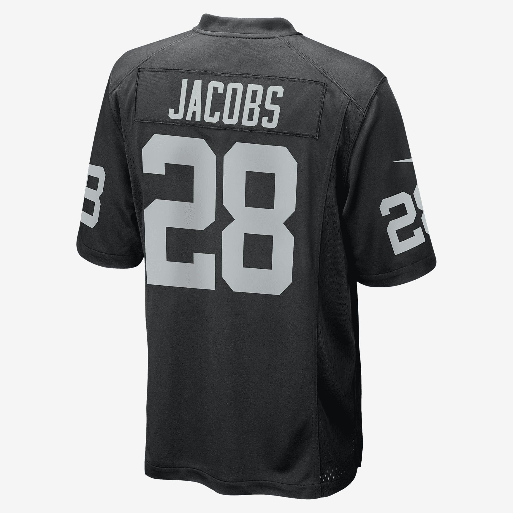 NFL Las Vegas Raiders Game (Josh Jacobs) Men's Game Football Jersey - Black