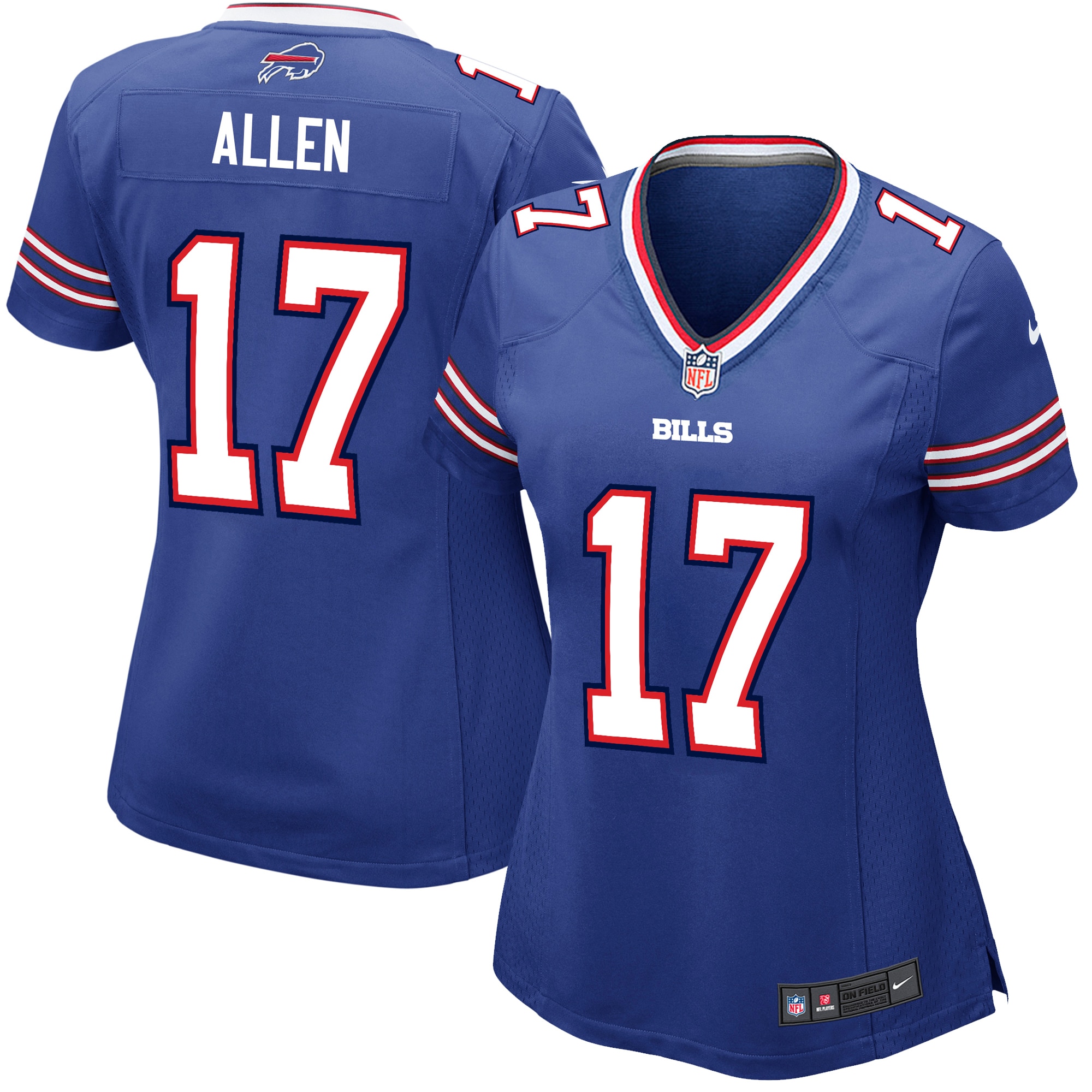 Josh Allen Buffalo Bills Nike Women's Game Player Jersey - Royal