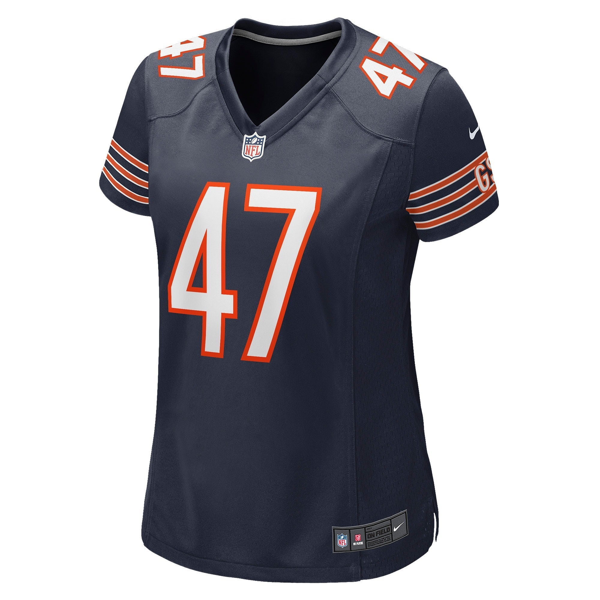 Women's Nike A.J. Klein Navy Chicago Bears Game Player Jersey