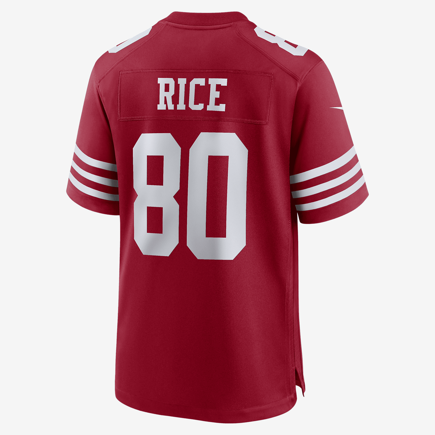 NFL San Francisco 49ers (Jerry Rice) Men's Game Football Jersey - Scarlet