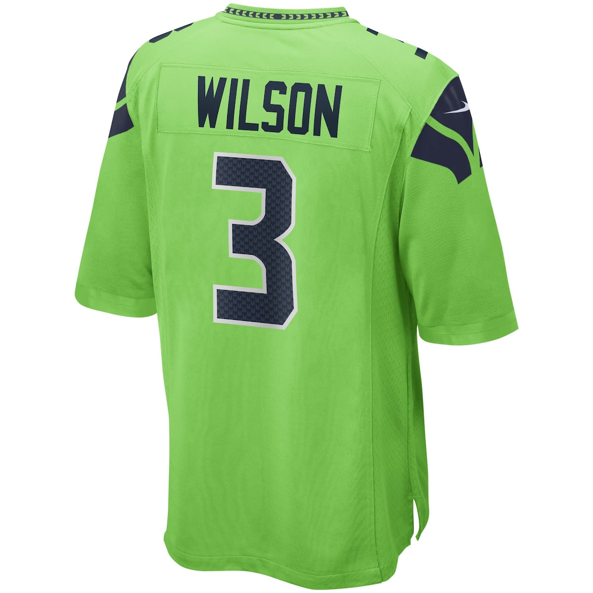 Men's Russell Wilson Nike Seahawks Game Day Jersey - Green