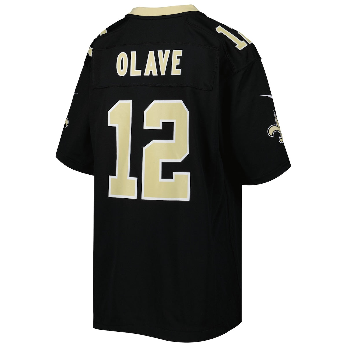Boys' Grade School Chris Olave Nike Saints Team Color Game Day Jersey - Black