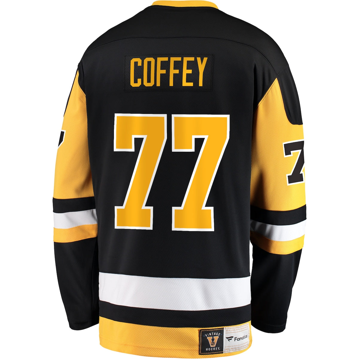 Men's Paul Coffey Fanatics Penguins Premier Breakaway Retired Jersey - Black