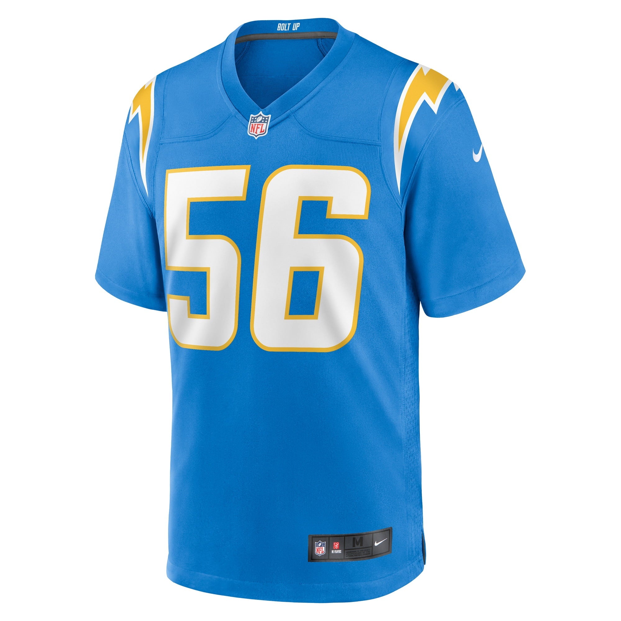 Men's Nike Morgan Fox Powder Blue Los Angeles Chargers Player Game Jersey