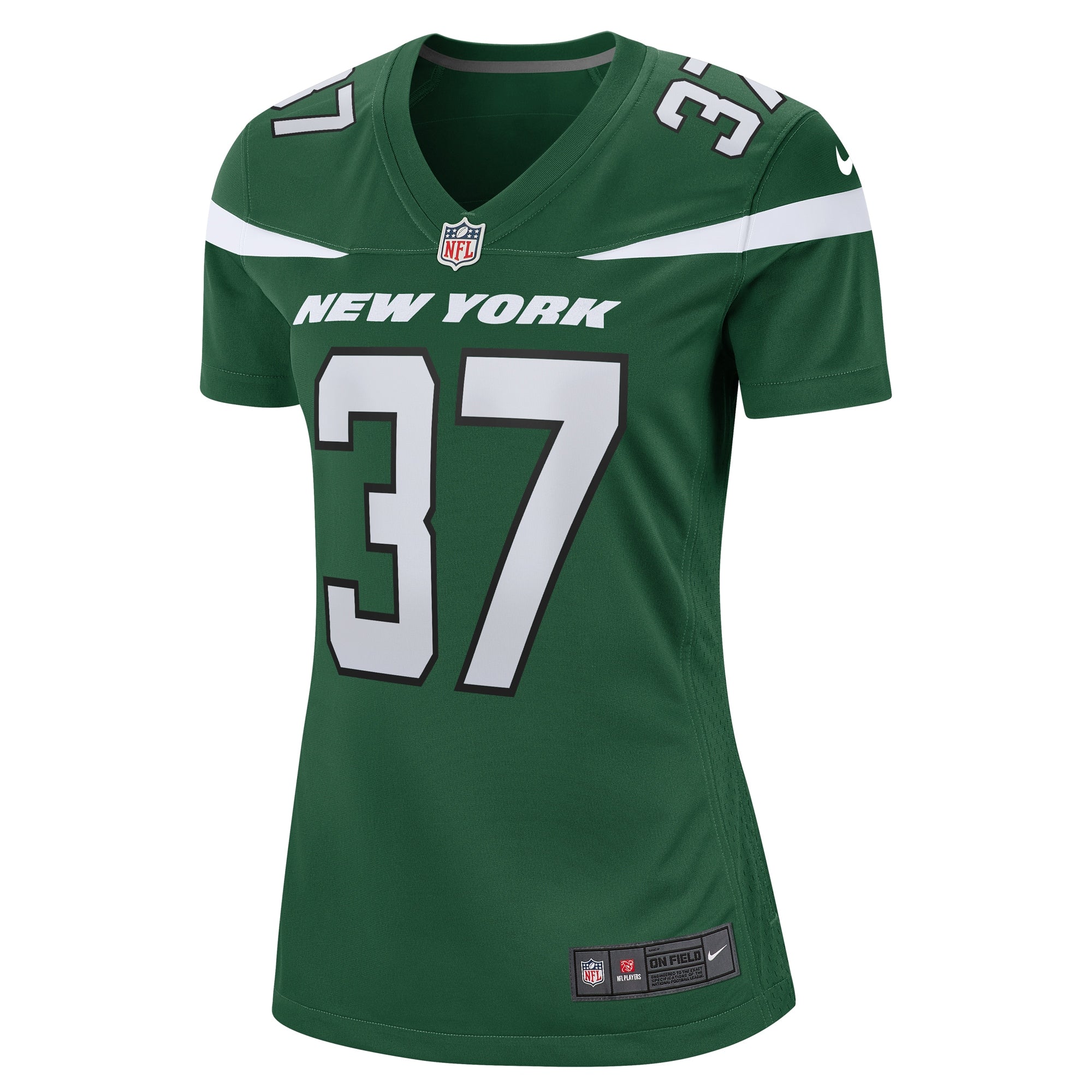 Women's Nike Bryce Hall Gotham Green New York Jets Game Jersey