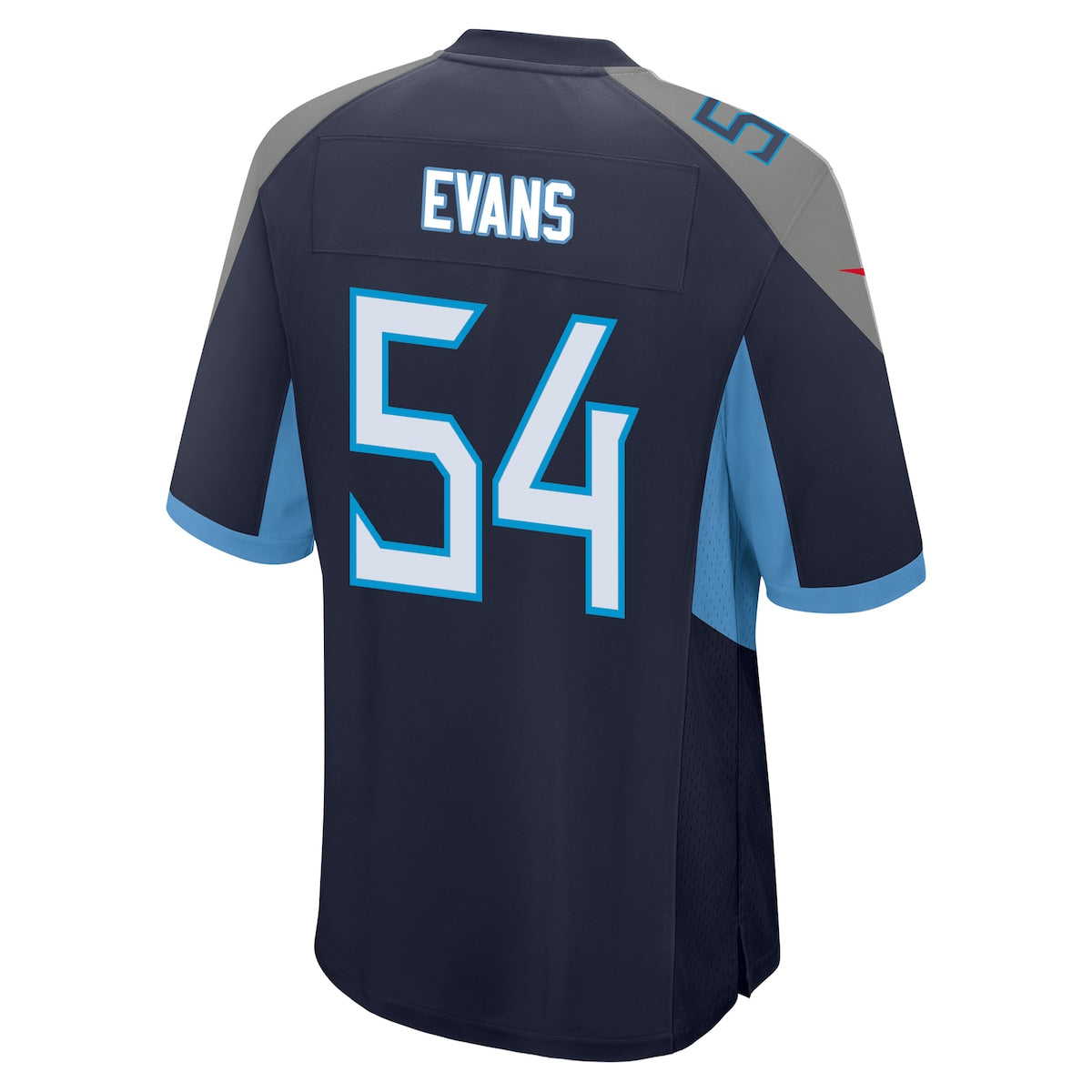 Men's Rashaan Evans Nike Titans Oilers Throwback Alternate Game Jersey - Navy