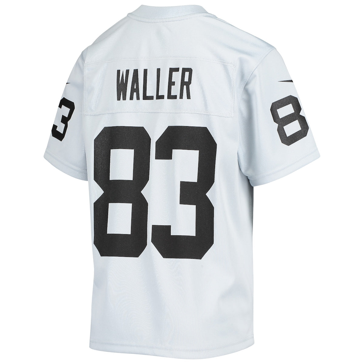 Boys' Grade School Darren Waller Nike Raiders Inverted Team Game Jersey - Silver
