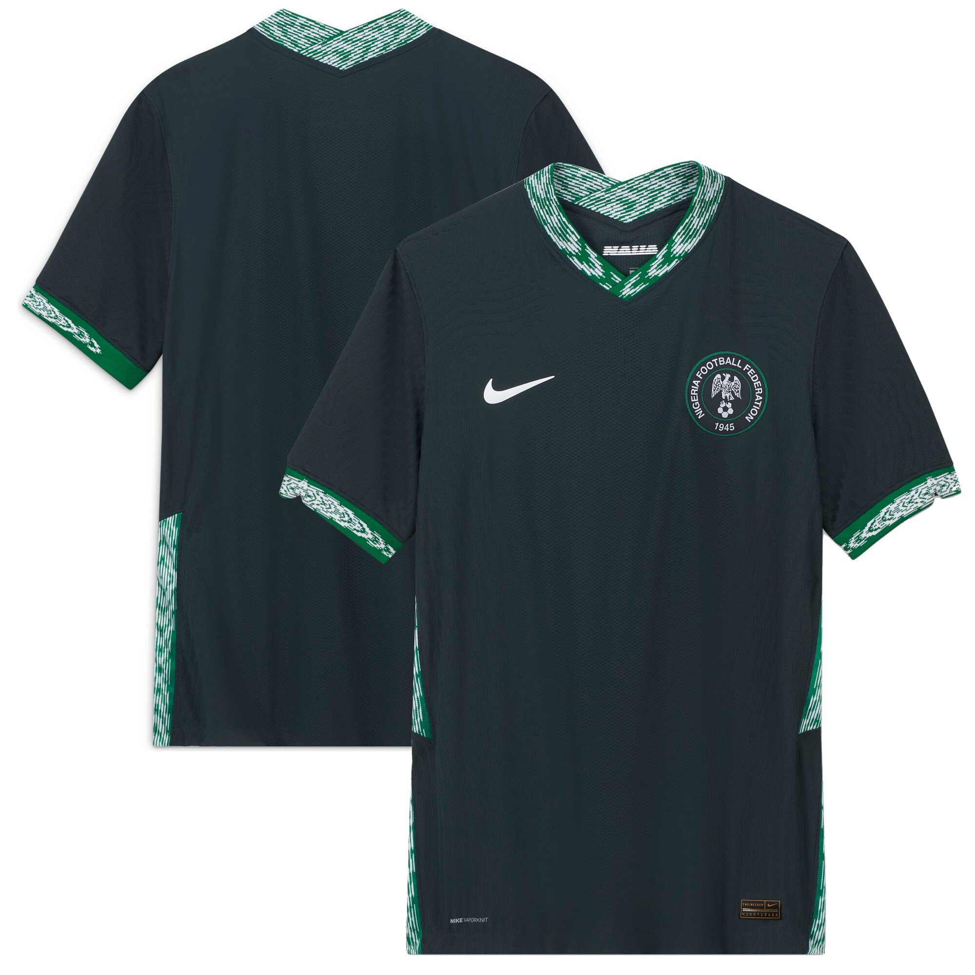 Nigeria National Team Nike 2020/21 Away Authentic Jersey - Green