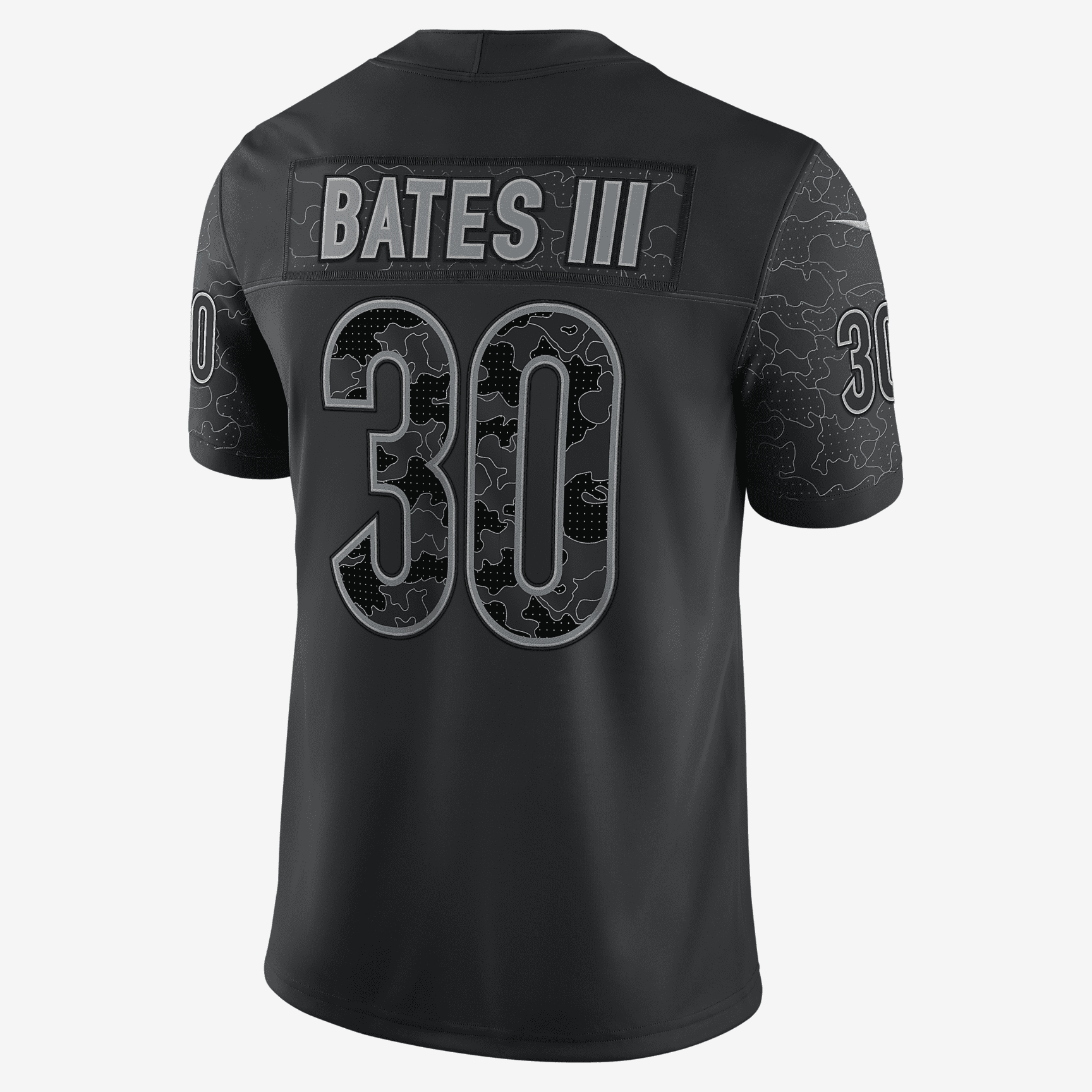 NFL Cincinnati Bengals RFLCTV (Jessie Bates III) Men's Fashion Football Jersey - Black